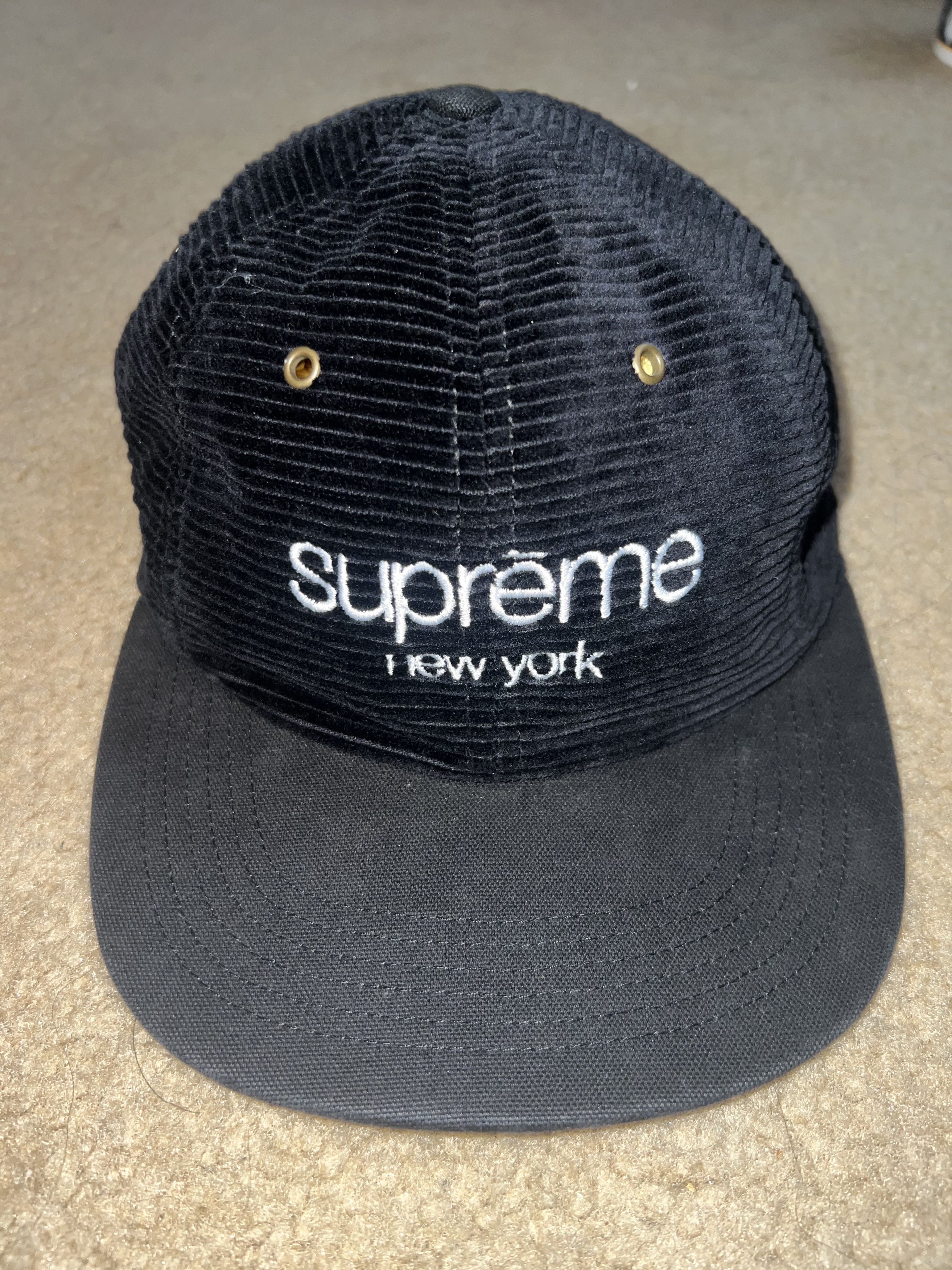 Supreme Supreme New York Corduroy Hat Size ONE SIZE - 1 Thumbnail
