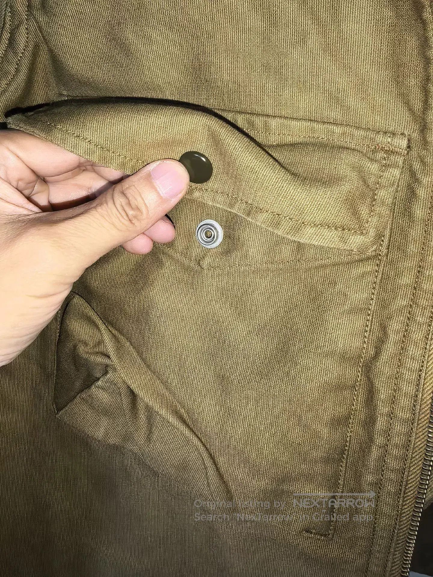 Freewheelers Freewheelers Aviators' Jacket Khaki Beige. Size US S / EU 44-46 / 1 - 4 Thumbnail