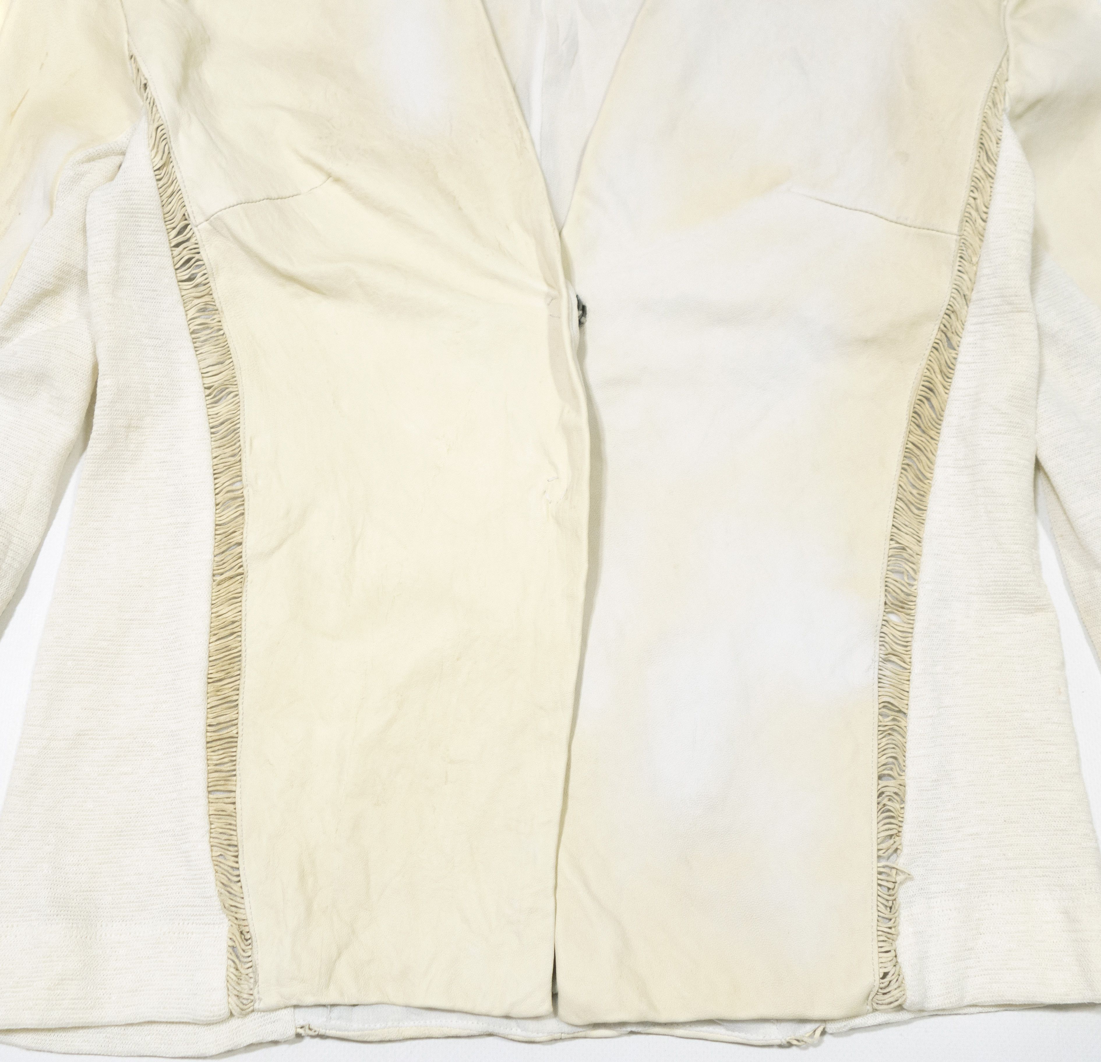 Transit Lambskin Leather Hybrid Jacket Size M / US 6-8 / IT 42-44 - 4 Thumbnail