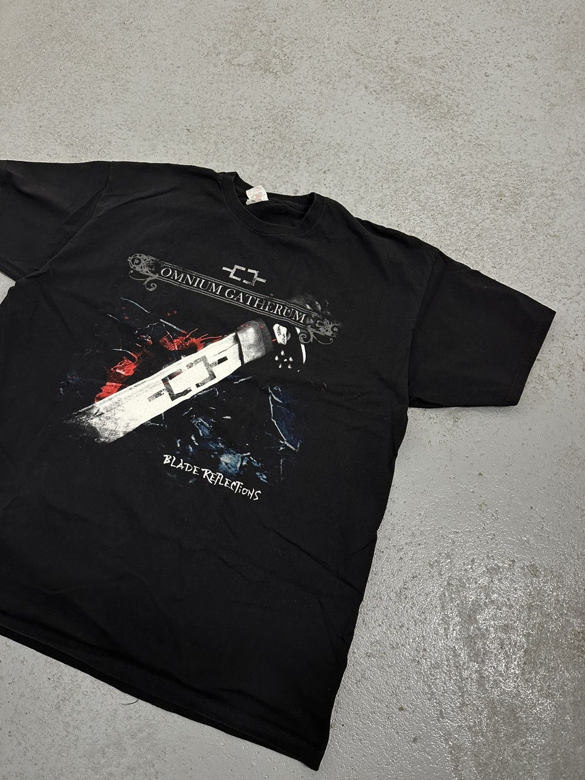 Band Tees Omnium Gatherum Death Metal Blade Reflections Tee Size US XXL / EU 58 / 5 - 4 Thumbnail