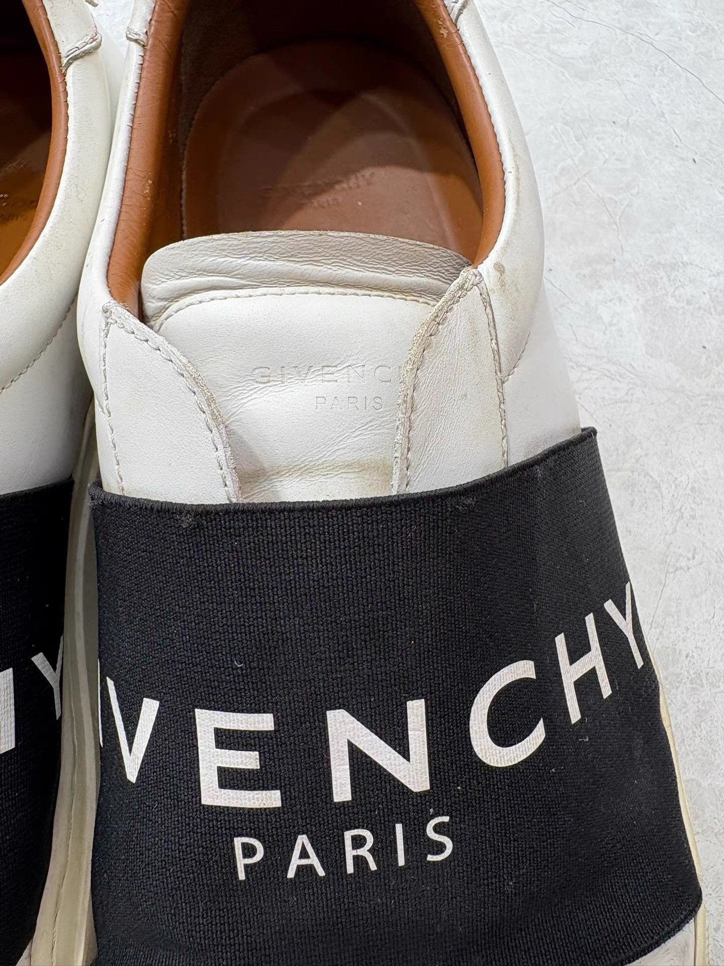 Givenchy Givenchy Men's Slip-on White Sneakers K29 Size US 9 / EU 42 - 3 Thumbnail