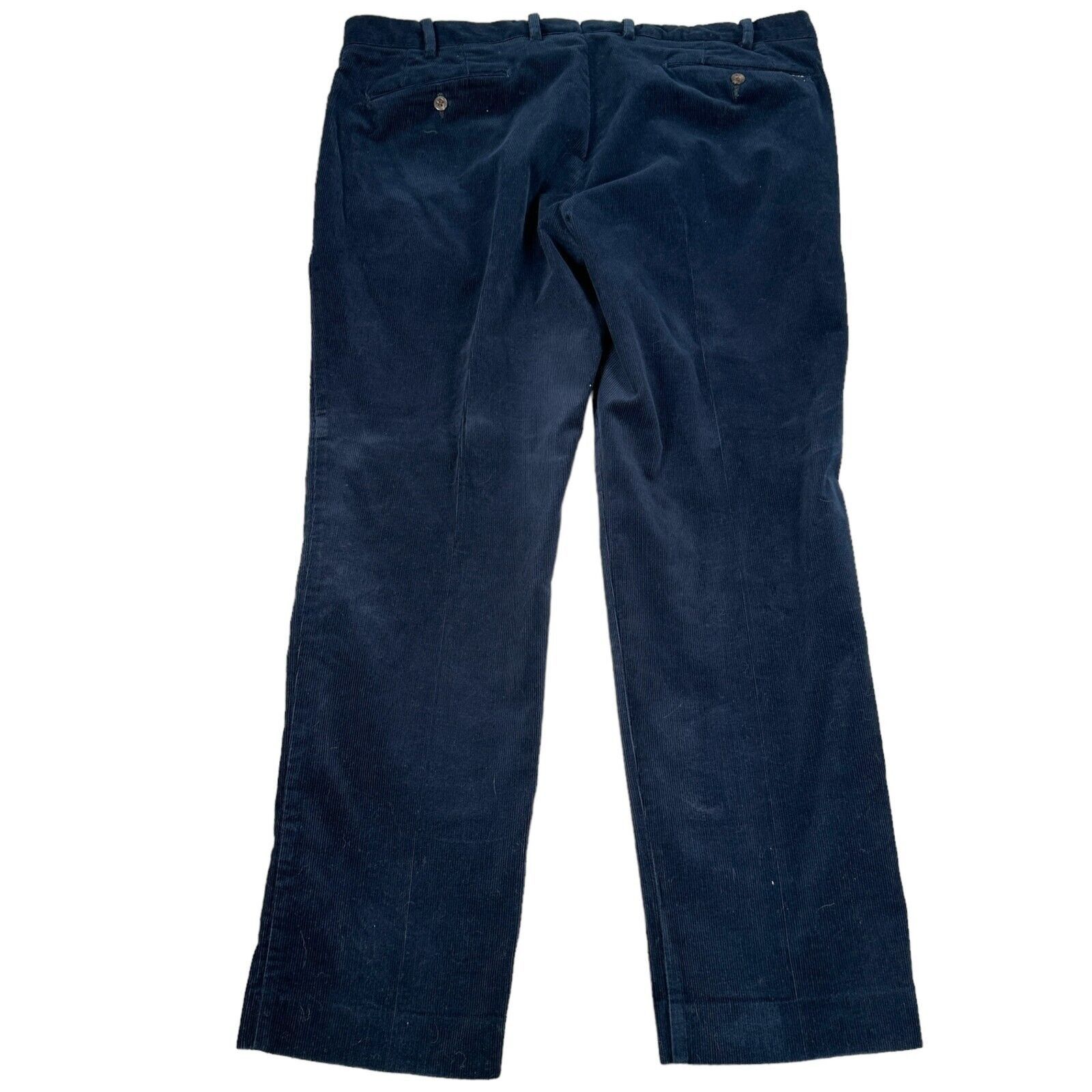 Polo Ralph Lauren Polo Ralph Lauren Corduroy Pants Men’s 38 x 29.5 Navy Blue Size US 38 / EU 54 - 2 Thumbnail