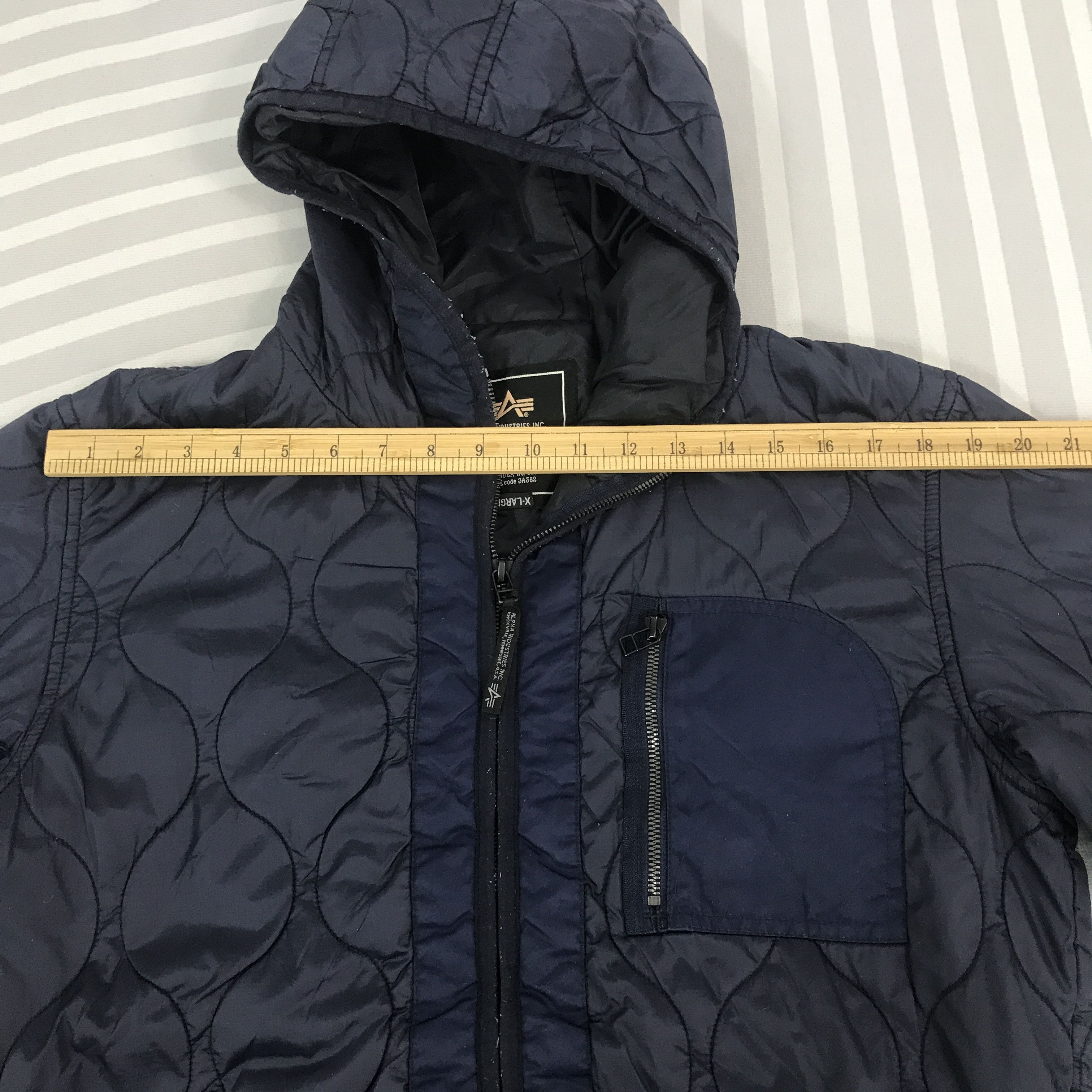 Alpha Industries Vintage Alpha Industries Hoodies design Jacket Size XL / US 12-14 / IT 48-50 - 5 Thumbnail