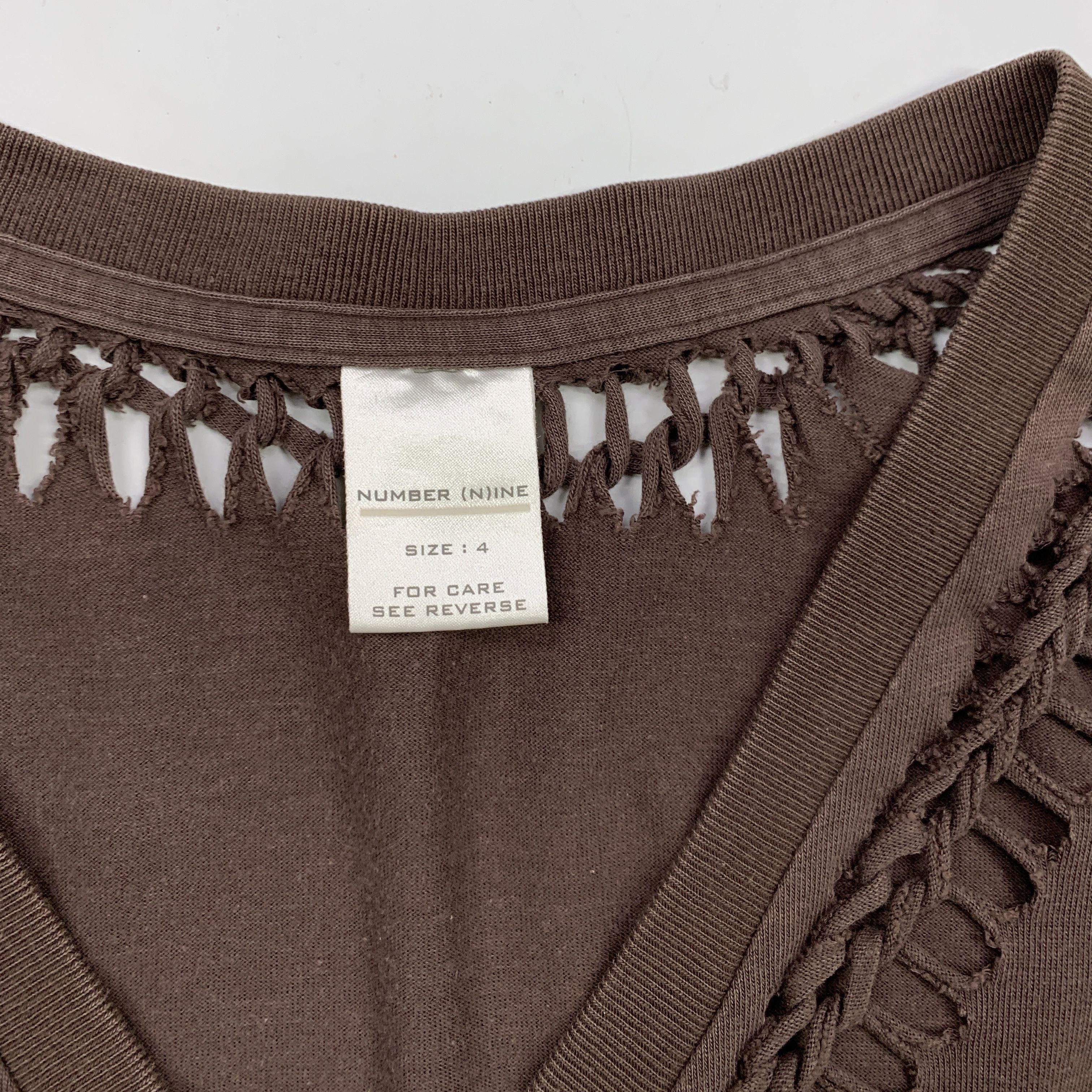 Number (N)ine (sz 4) 2002 Braided Shirt Size US M / EU 48-50 / 2 - 5 Thumbnail