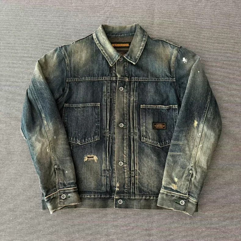 Neighborhood Neighborhood 19aw Savage Denim Jacket Size US L / EU 52-54 / 3 - 1 Thumbnail