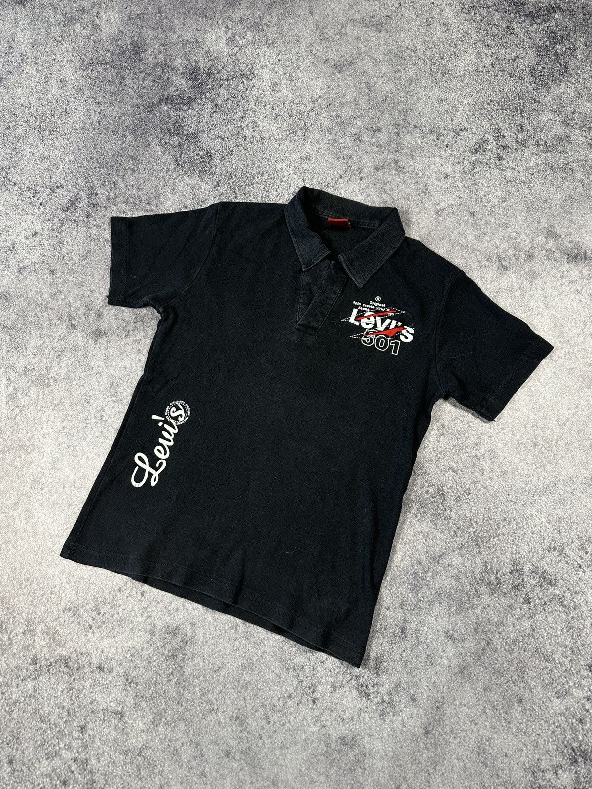 Levi's × Vintage Vintage Levi’s Red Tab Polo Avant Garde Streetwear Rare VTg Size US M / EU 48-50 / 2 - 3 Thumbnail