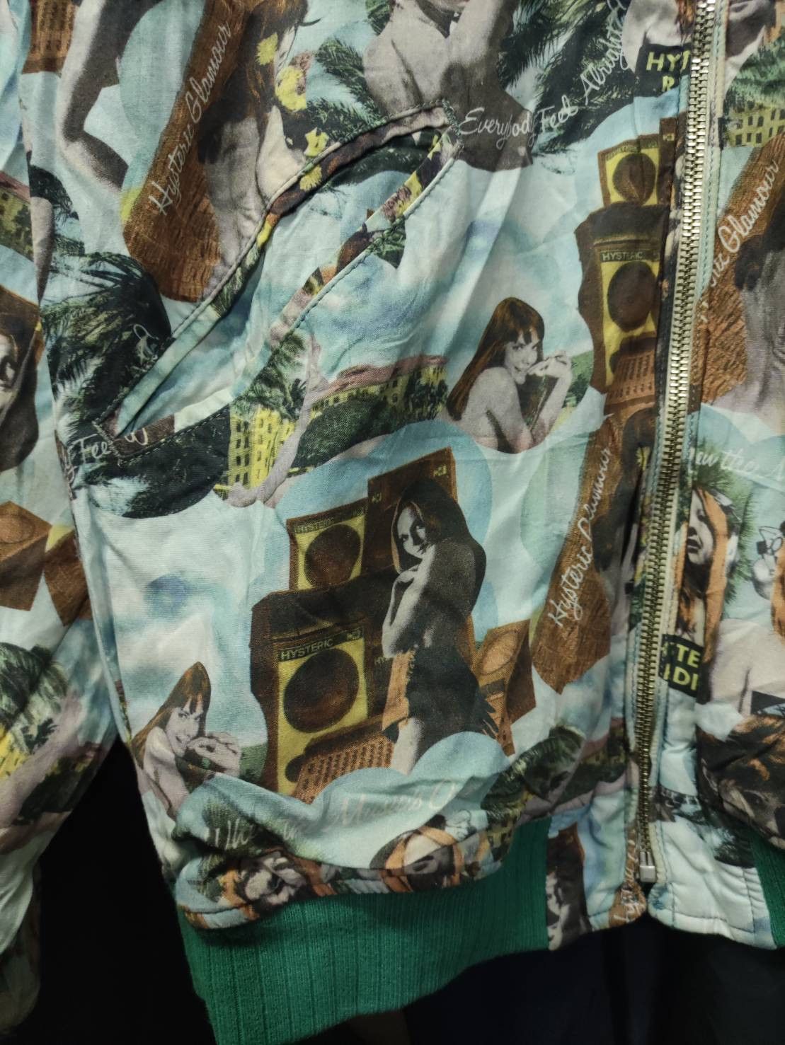 Hysteric Glamour Vtg Hysteric Glamour TOUR 84 Embroidered Reversible Sukajan Size US M / EU 48-50 / 2 - 13 Thumbnail
