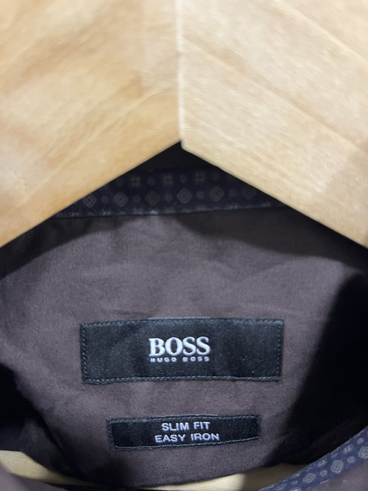 Japanese Brand Hugo Boss Shirt M Brown Button-Up Cotton Twill Casual Size US M / EU 48-50 / 2 - 5 Thumbnail