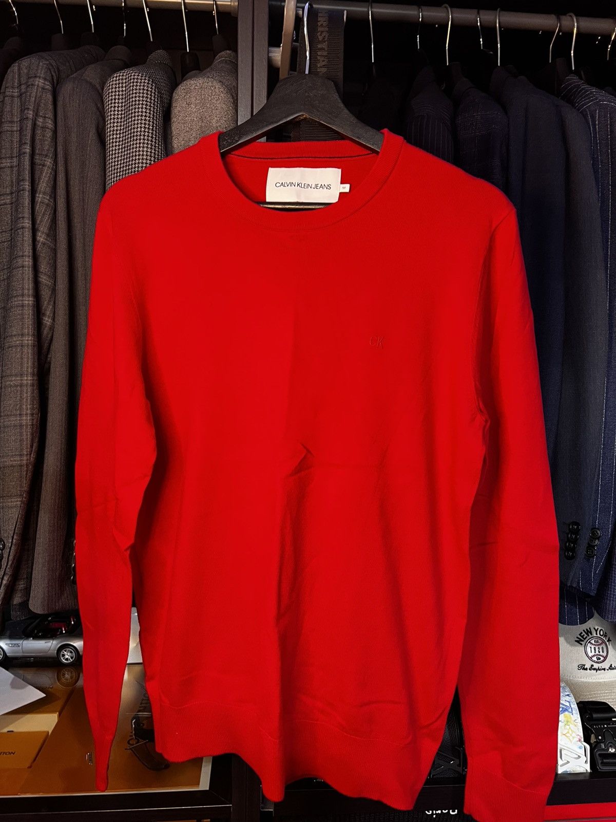 Calvin Klein Calvin Klein Sweater - Red. Size M Size US M / EU 48-50 / 2 - 1 Thumbnail