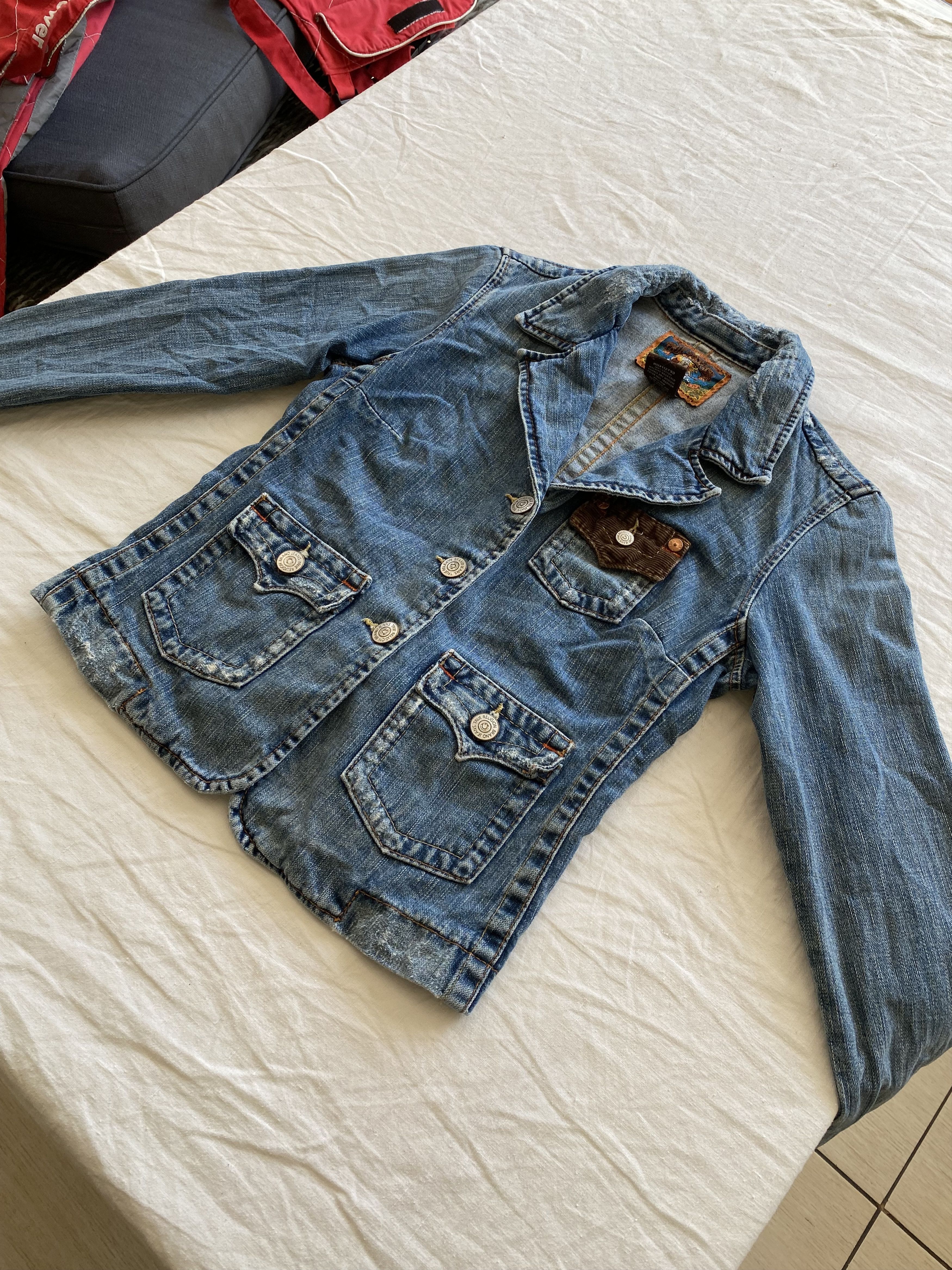 True Religion Vintage Y2K Denim Jacket