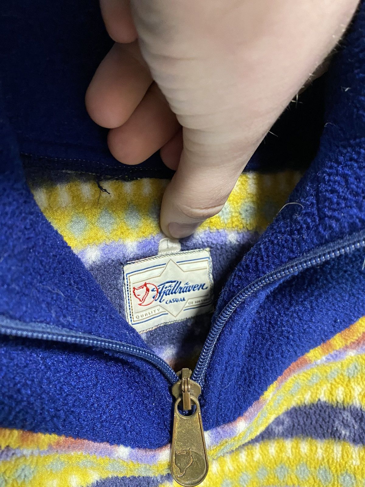 Fjallraven × Vintage Vintage 80s Fjallraven Fleece Pullover Outdoor Polartec L Size US L / EU 52-54 / 3 - 5 Thumbnail