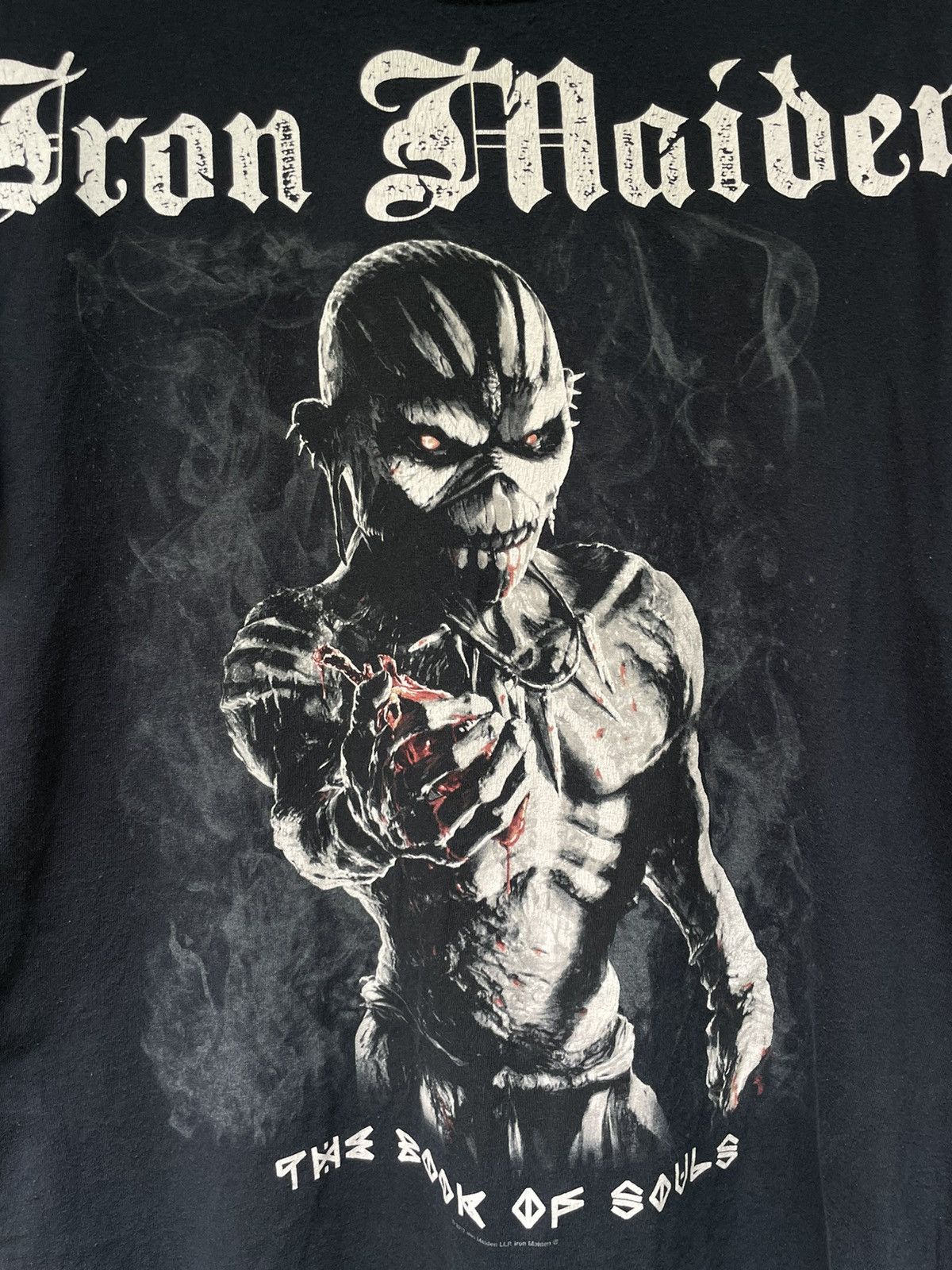 Iron Maiden Vintage Iron Maiden The Book of Souls T-Shirt Rock RARE Size US XL / EU 56 / 4 - 7 Thumbnail