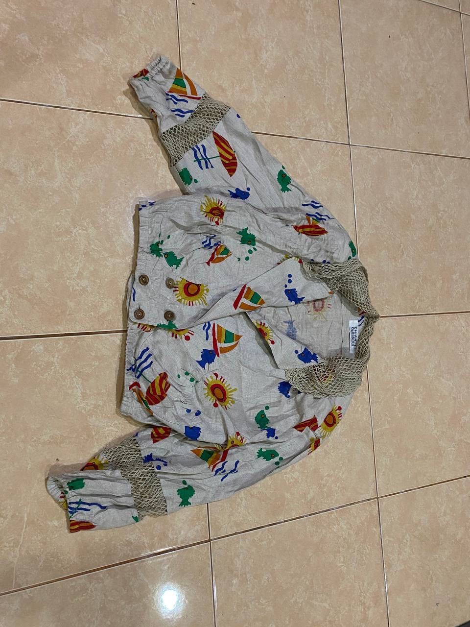 Vintage Vintage Chianti Classico Abstract Double Breasted Jacket Size M / US 6-8 / IT 42-44 - 6 Thumbnail