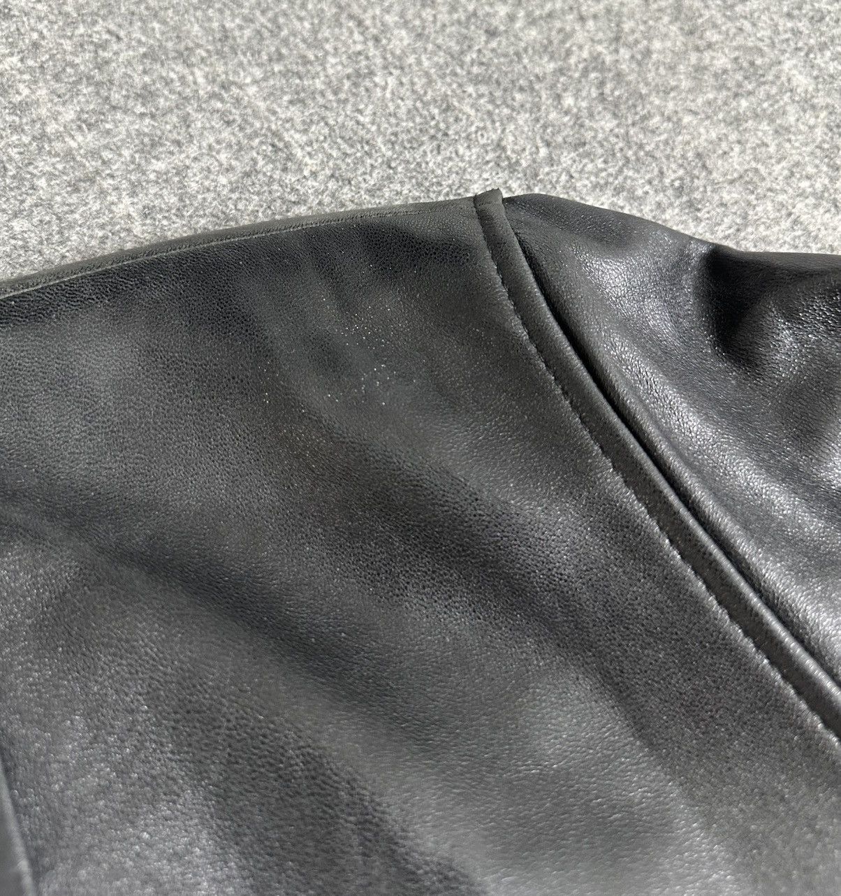 Balenciaga Balenciaga - Nicolas Ghesquiere 1997 Zip-Up Leather Jacket Size US M / EU 48-50 / 2 - 18 Thumbnail