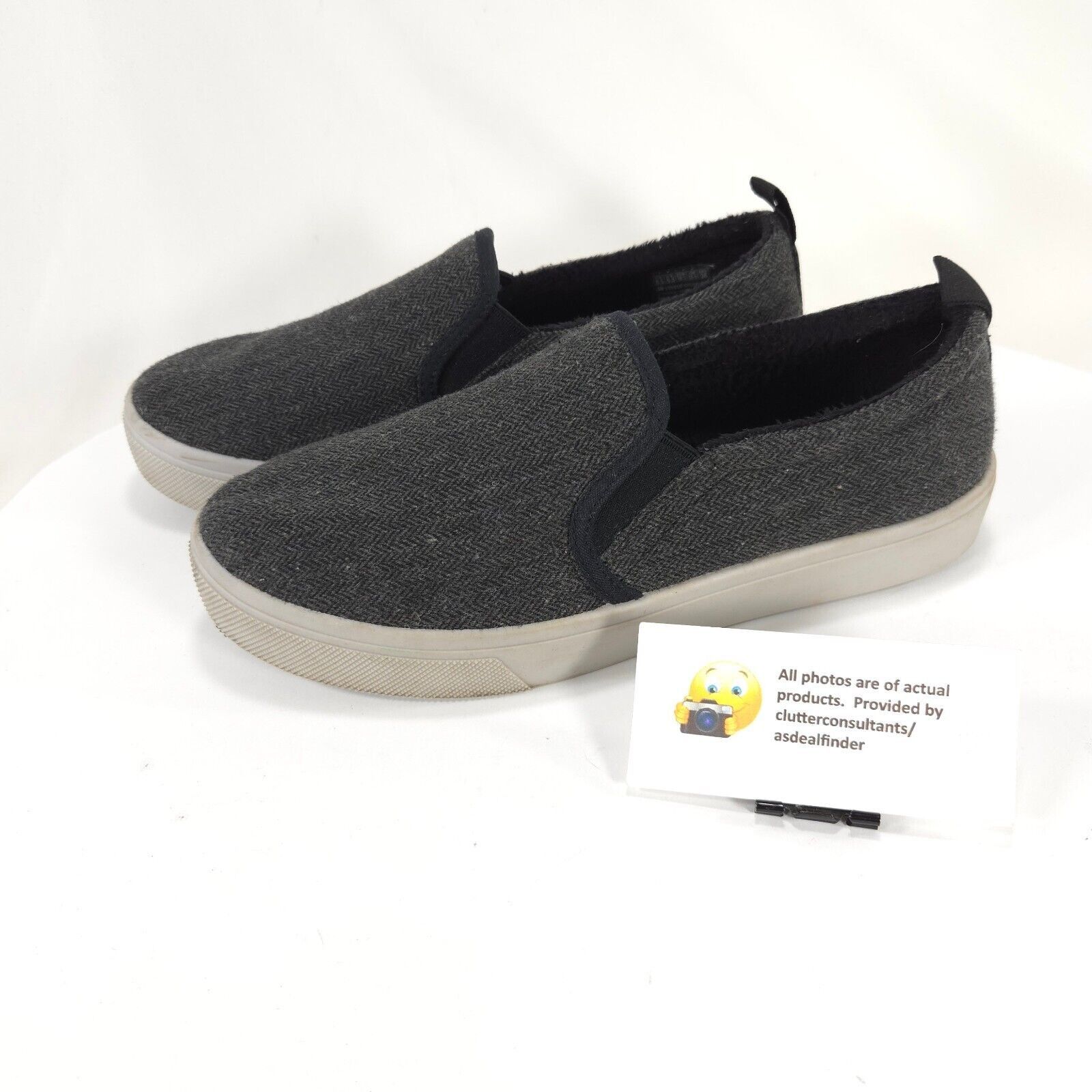 SKECHERS Skechers Slip On Loafer Shoe Womens Size 8.5 155310 Gray Size US 8.5 / IT 38.5 - 1 Thumbnail