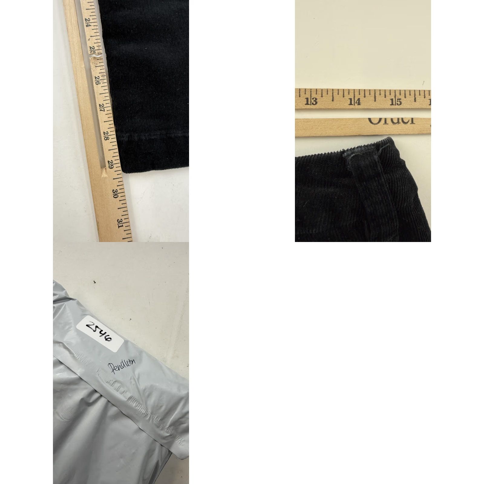 Pendleton Pendleton Pants Womens 8 Black Corduroy Straight Leg Stretch Casual Chino Size 30" / US 8 / IT 44 - 8 Thumbnail