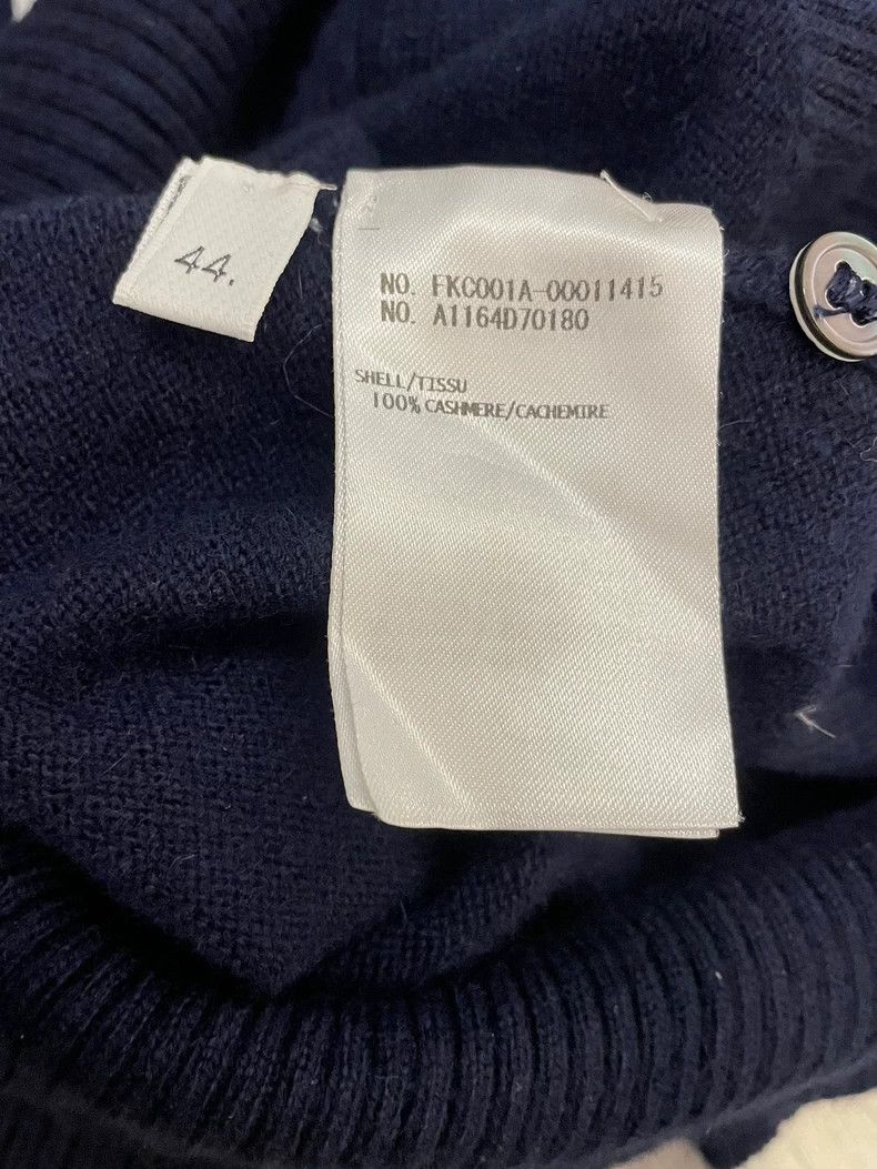 Thom Browne Thom Browne A Tibetan blue four-striped cashmere sweater Size M / US 6-8 / IT 42-44 - 6 Thumbnail