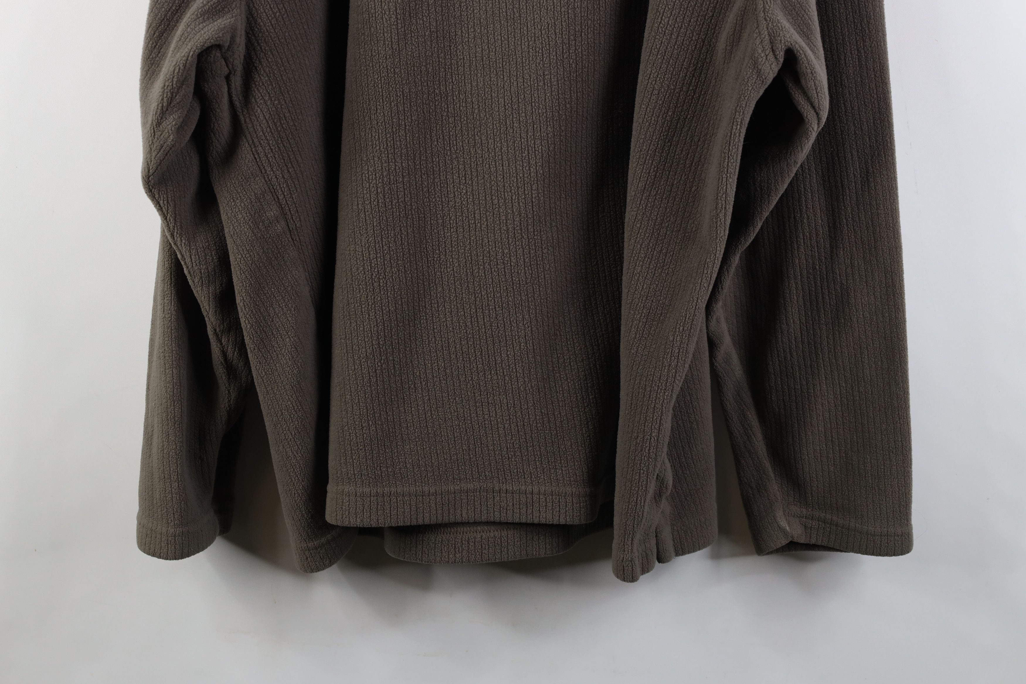 Rei Vintage 90s REI Italian Fleece Ribbed Sweater Gray USA Size US XL / EU 56 / 4 - 14 Thumbnail