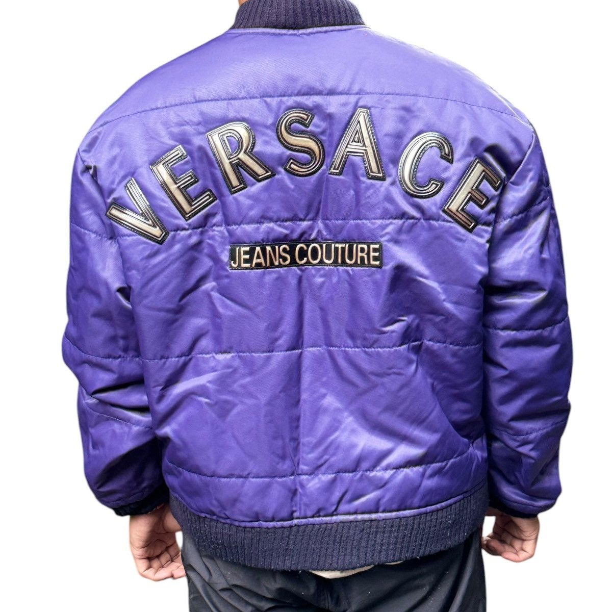 Versace × Versace Jeans Couture Vintage Versace Jeans Couture Bomber Jacket Size US M / EU 48-50 / 2 - 1 Thumbnail
