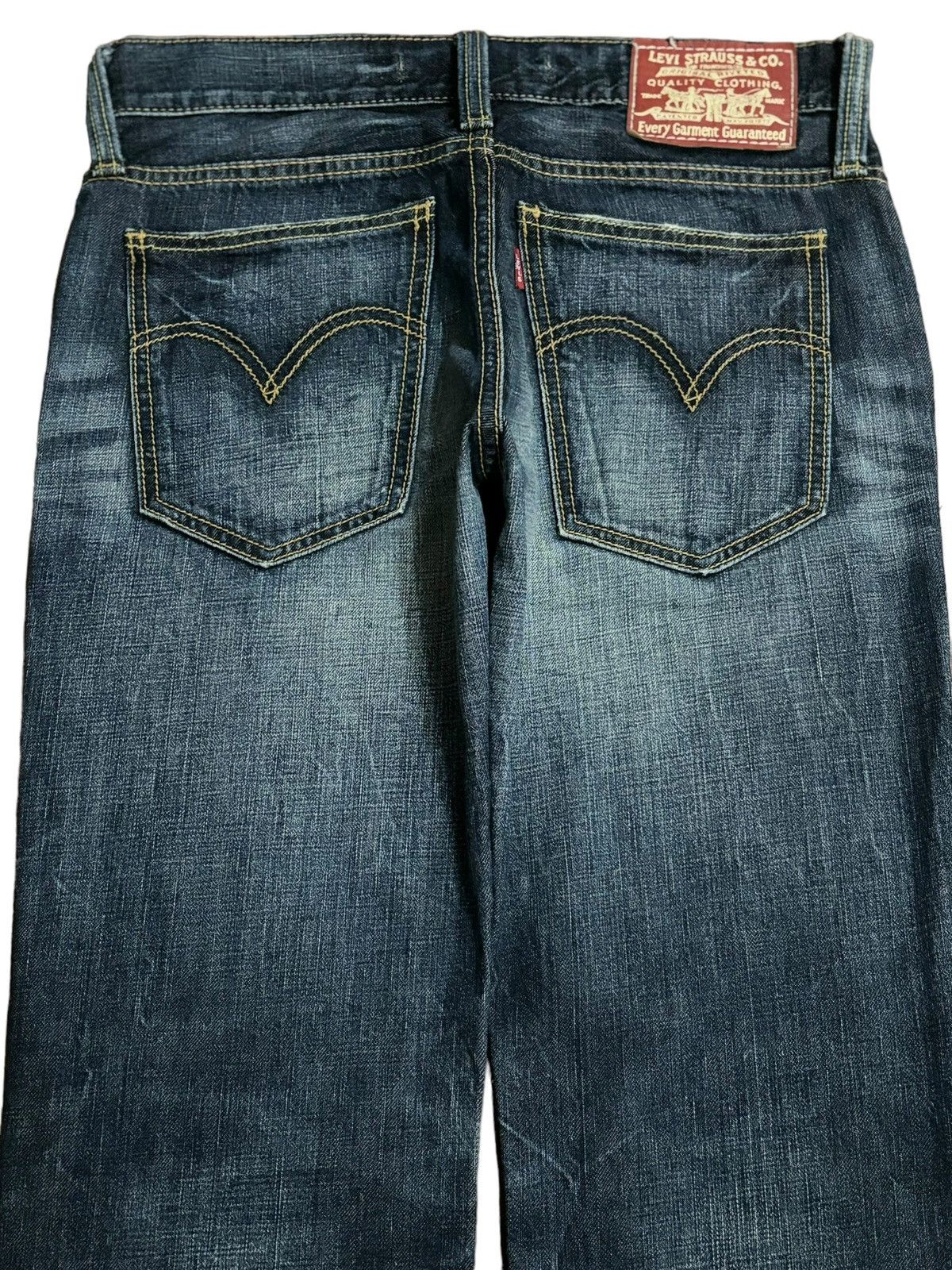Levi's Vintage 90s Levis American Classic Blue Wash Ripped Jeans Size US 30 / EU 46 - 11 Thumbnail