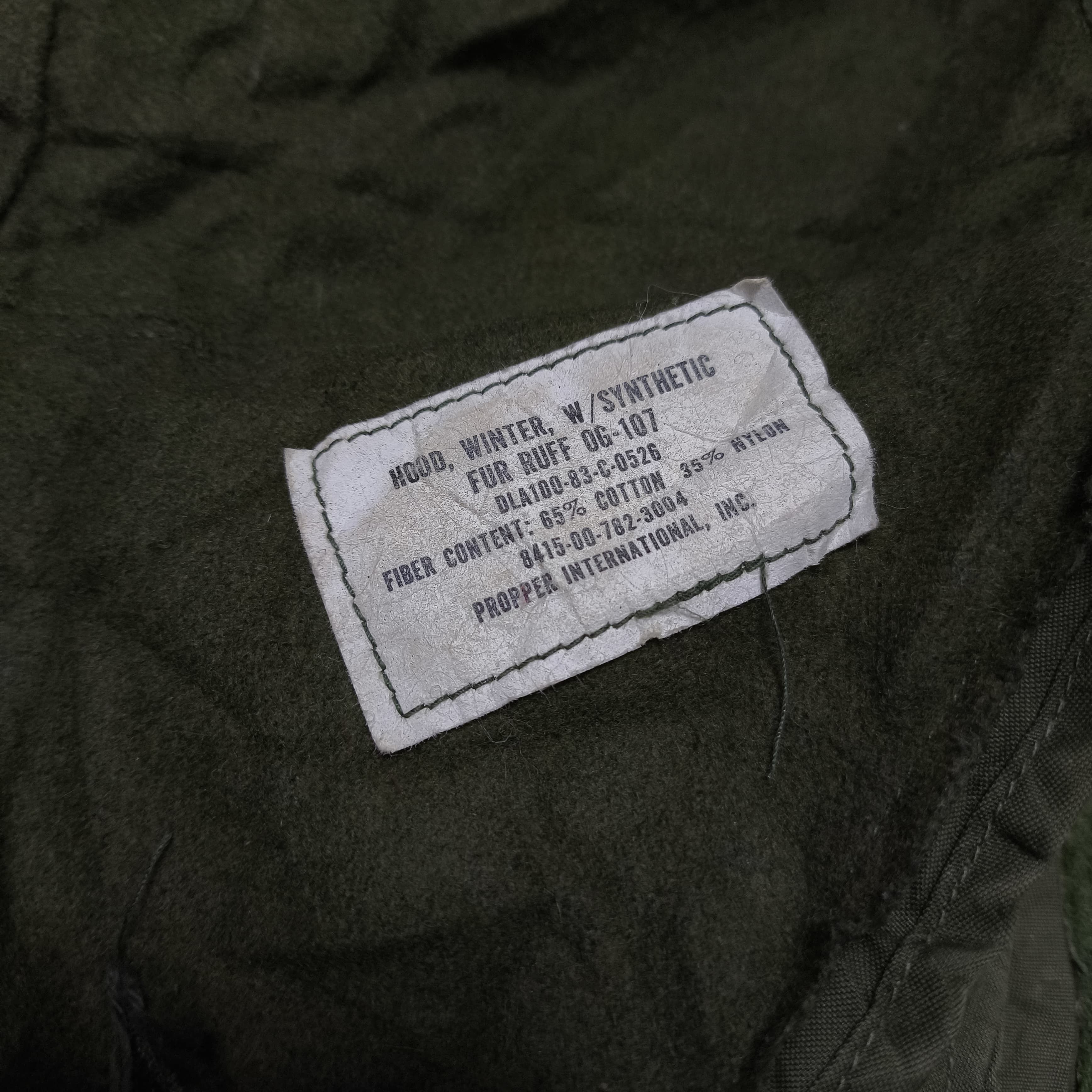 Vintage 80's Muveil Mod Coat Remake M-65 US Military Size US M / EU 48-50 / 2 - 17 Thumbnail