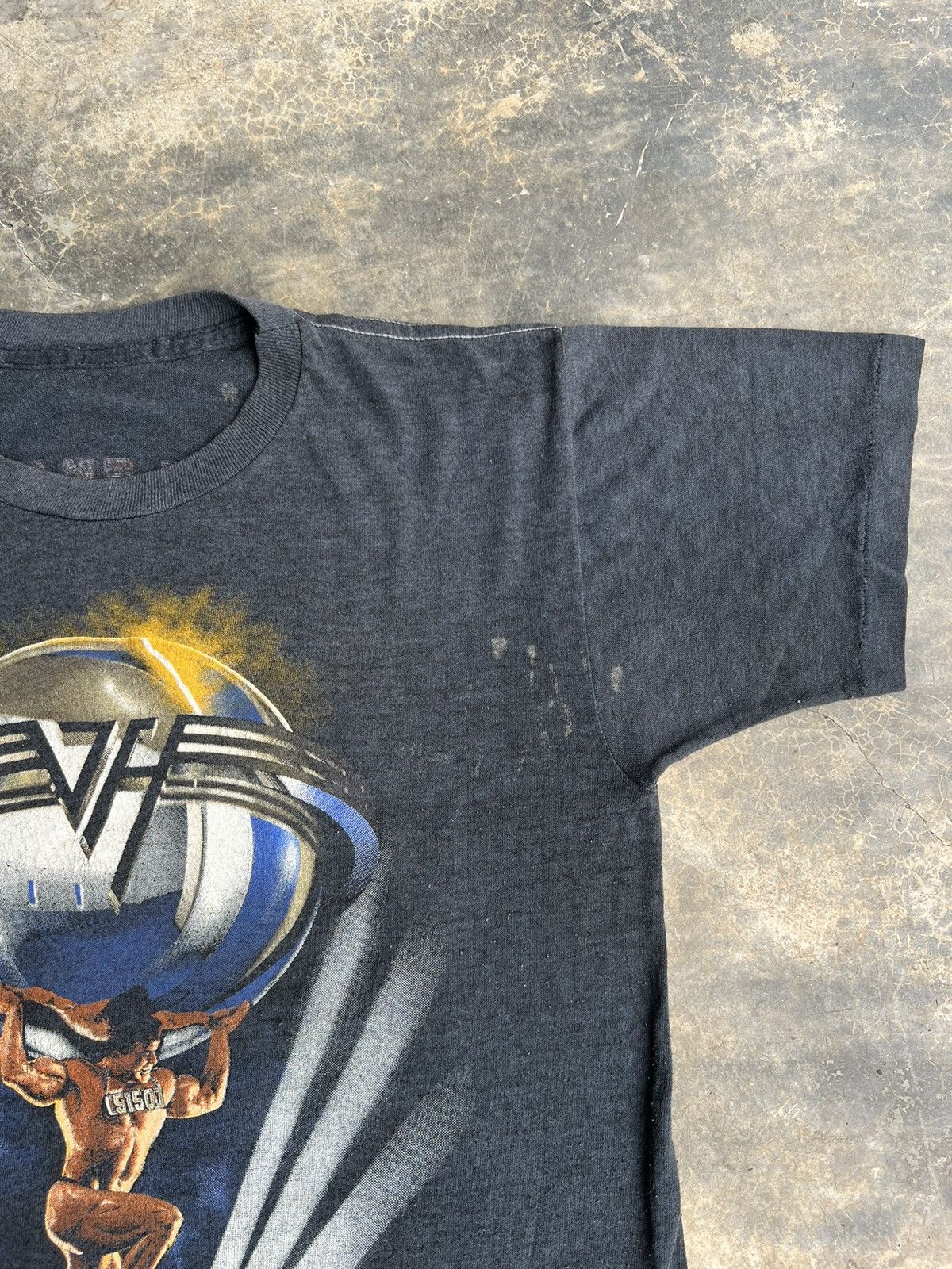 Band Tees Vintage 80s Van Halen 5150 Tour Rock Band Tees Size US S / EU 44-46 / 1 - 6 Thumbnail