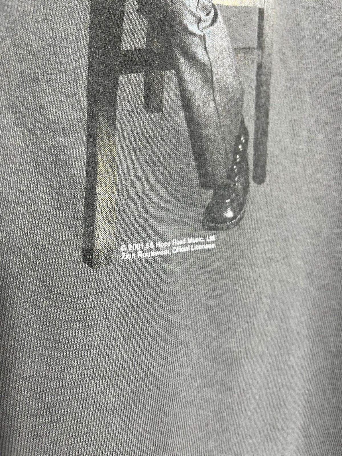 Zion Rootswear Bob Marley Tee T Shirt Vintage 2001 cotton grey band Size US M / EU 48-50 / 2 - 4 Thumbnail