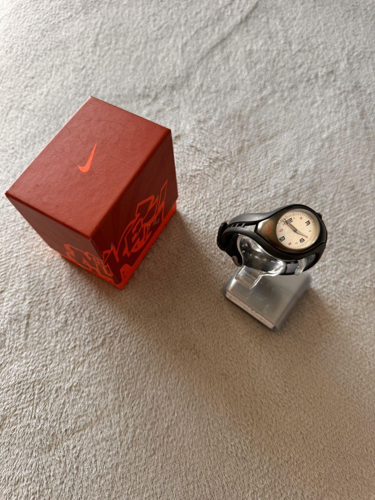 Pre-owned Nike X Vintage Nike Vintage Dril Drip Watches In Black