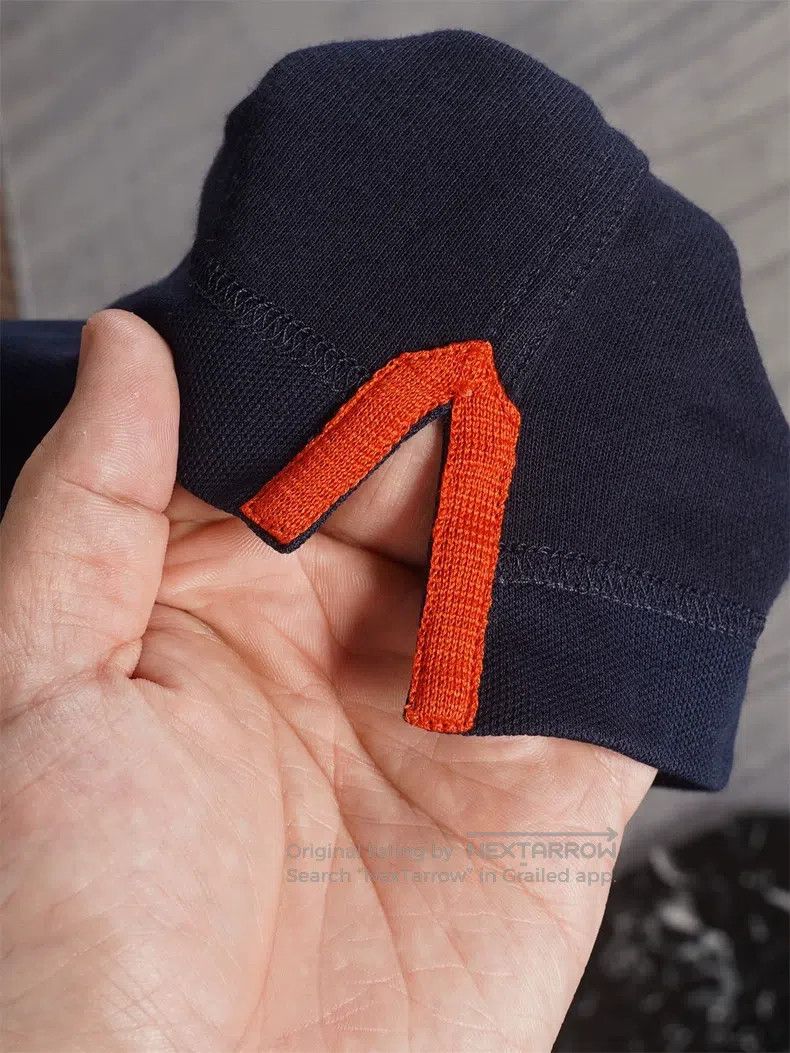 Hermes Hermes Navy Short Sleeve Polo Size US L / EU 52-54 / 3 - 5 Thumbnail