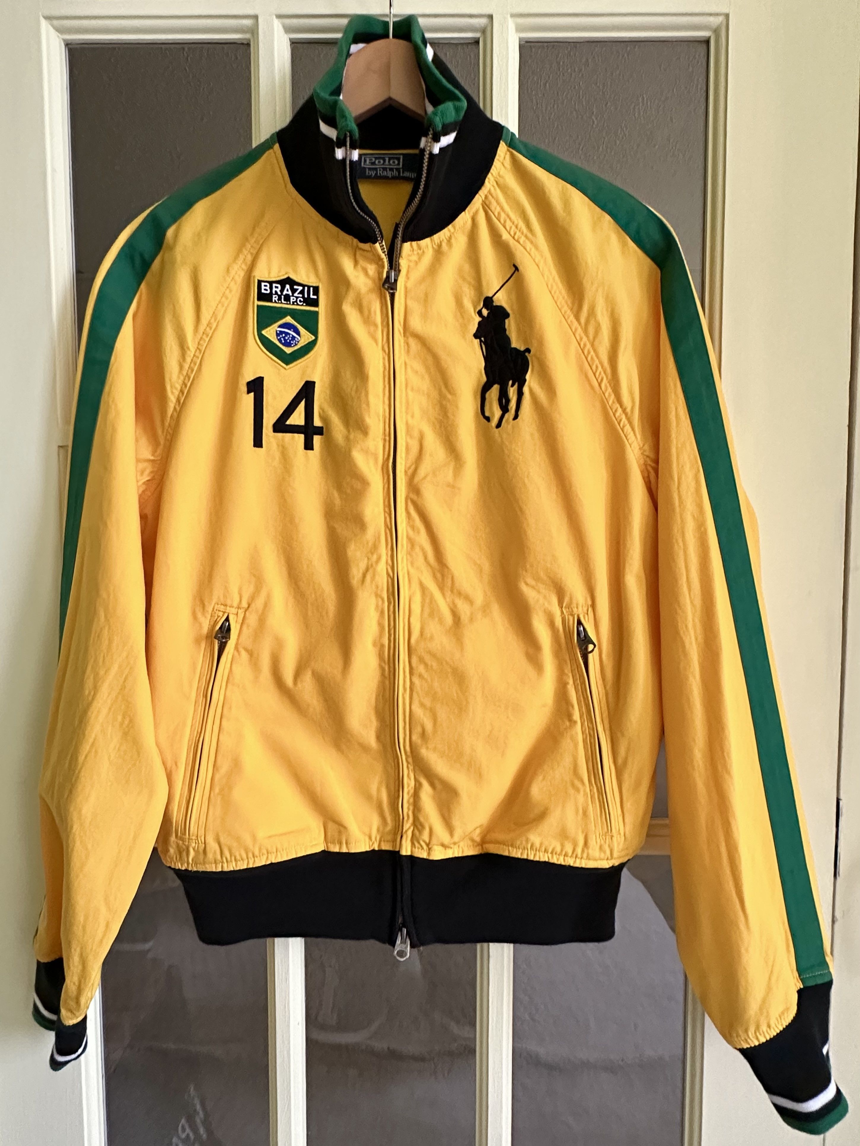Polo Ralph Lauren POLO RALPH LAUREN Big Pony BRAZIL Bomber JACKET Size US S / EU 44-46 / 1 - 1 Thumbnail