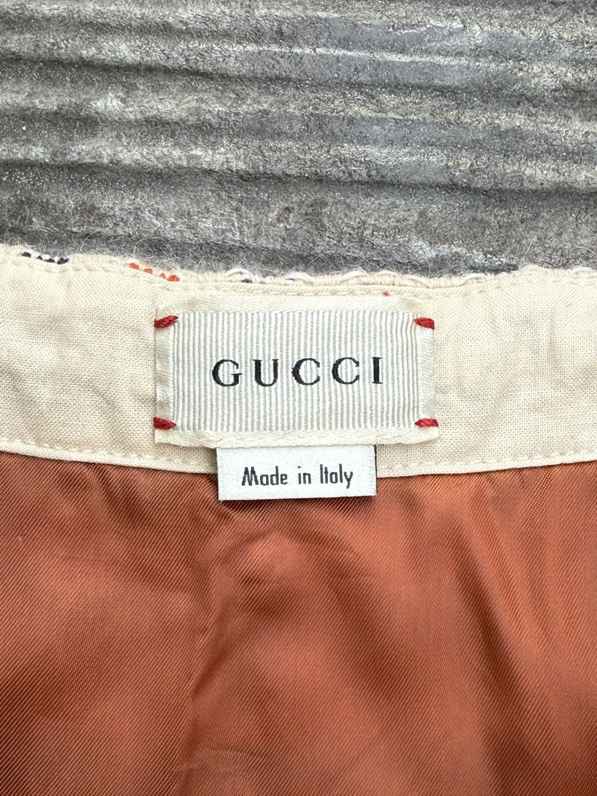 Gucci Gucci "GG" Tweed Mini Skirt Size 24" / US 00 / IT 34 - 5 Thumbnail