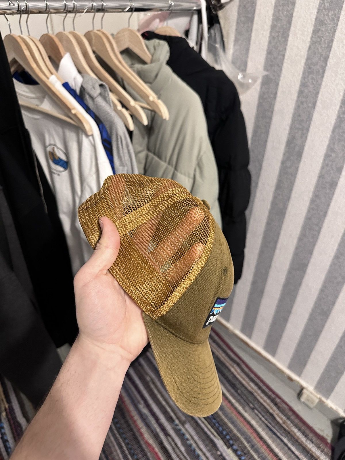 Patagonia Patagonia Logo Faded Y2K Trucker Hat Size ONE SIZE - 2 Thumbnail