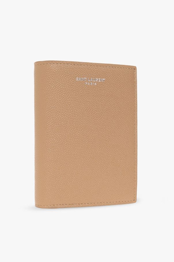 Saint Laurent Paris o1b1hav110225 668726 Size: OS / Credit Card Wallet in Beige Size ONE SIZE - 4 Thumbnail