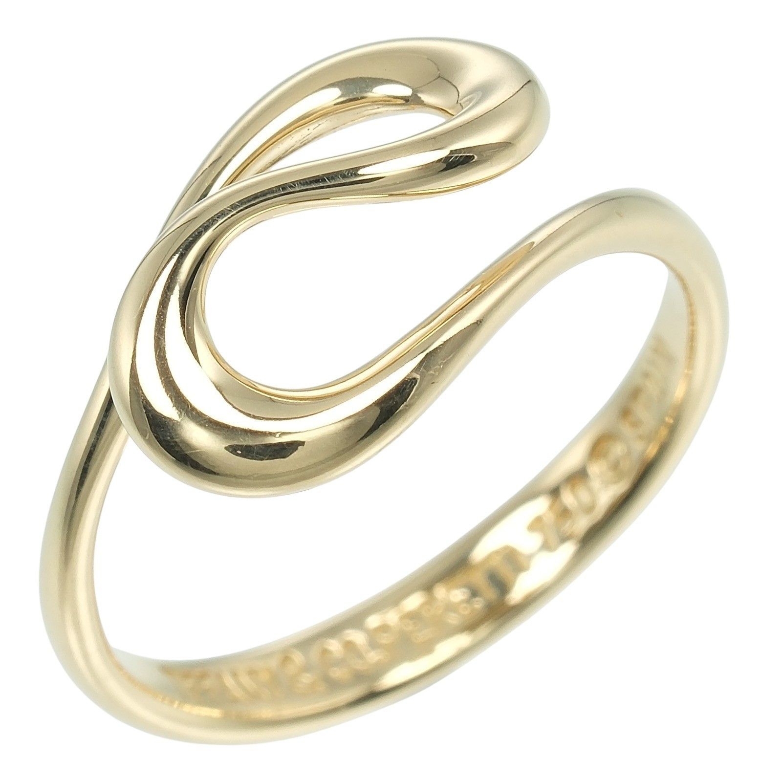 Tiffany & Co. Tiffany & Co. Elsa Peretti Open wave ring Gold Size ONE SIZE - 1 Thumbnail