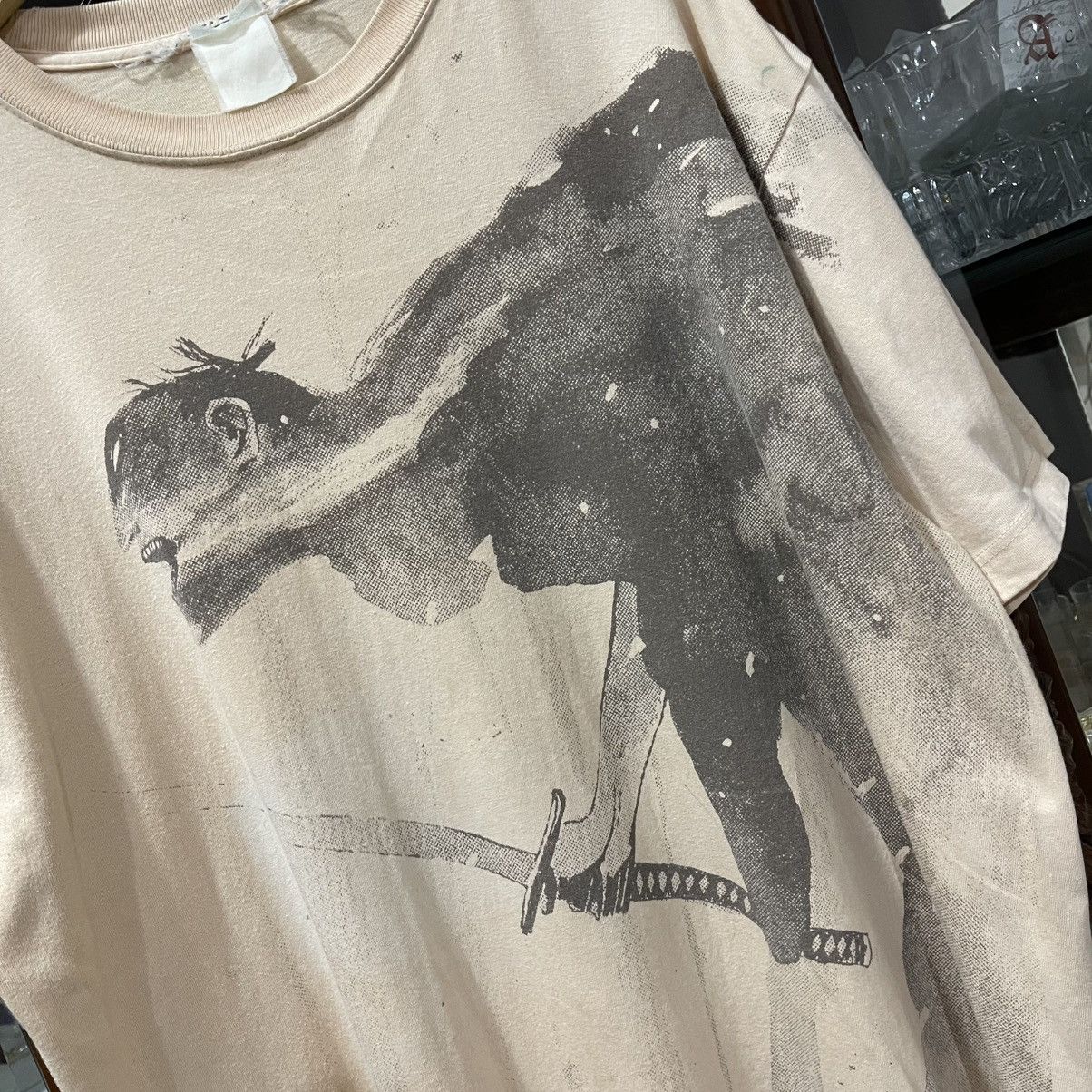 Anime × Japanese Brand × Vintage Vintage rare takemitsu zamurai bamboo tee FADED Size US XL / EU 56 / 4 - 3 Thumbnail