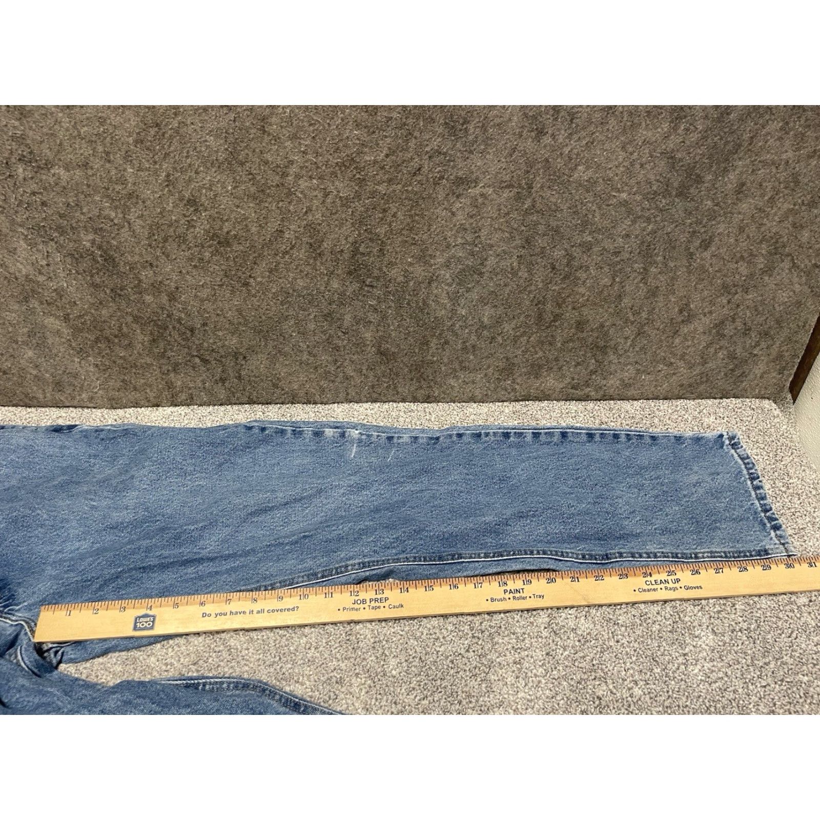Carhartt Carhartt B18 DST Traditional Fit Jeans Mens 40x32 Straight Leg Workwear Streetwear Blue 5-Pocket Denim Jeans Mens Straight Leg 40 32 DST B18 Series Size US 40 / EU 56 - 6 Thumbnail