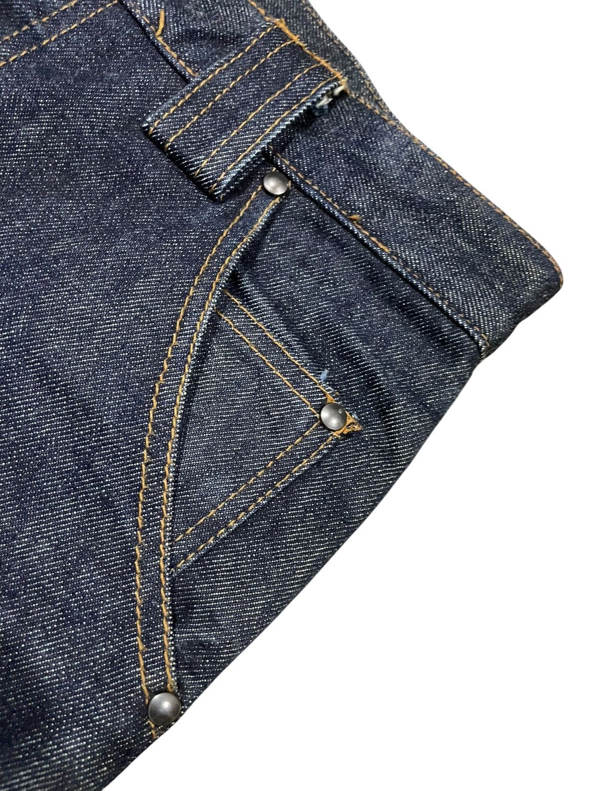 Shellac Avant Garde Shellac Flared Lowrise Jeans Size US 30 / EU 46 - 13 Thumbnail
