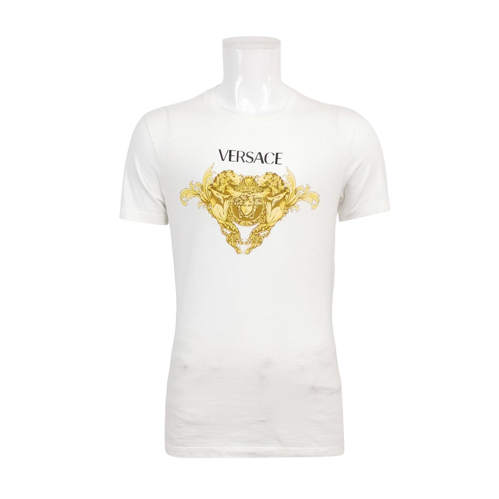 Versace Versace Lion Medusa Graphic Print T-Shirt S Size US S / EU 44-46 / 1 - 1 Thumbnail