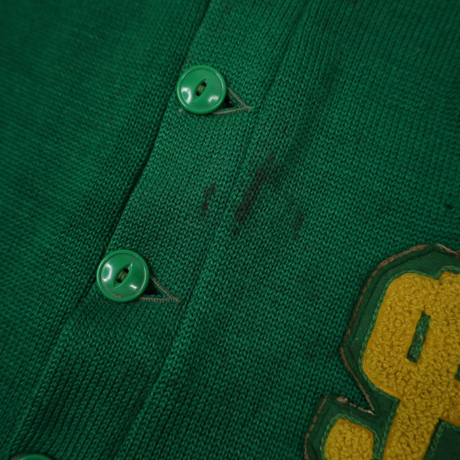 Dehen 1920 × Vintage Vintage Dehen Collegiate Letterman Dollar Sign PatchS weater Size S / US 4 / IT 40 - 4 Thumbnail