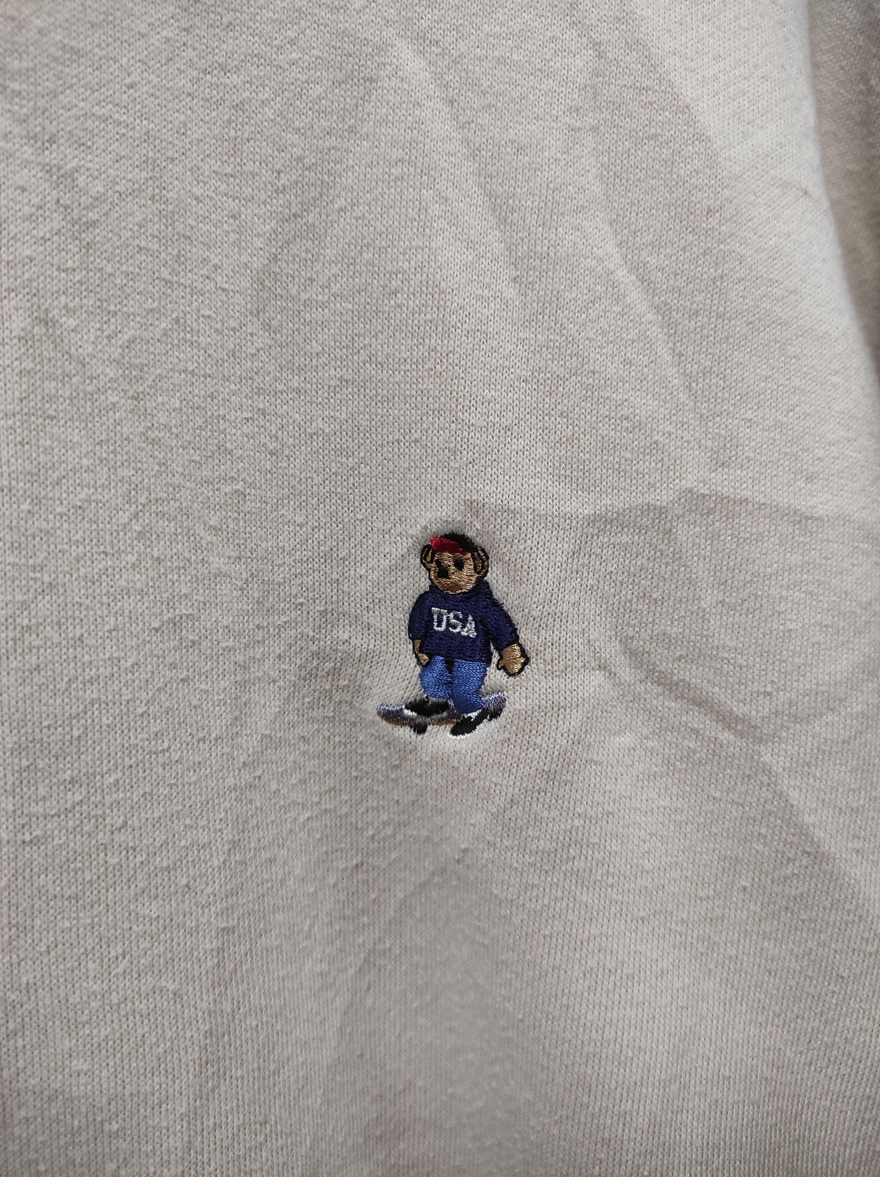 Japanese Brand FREAKS STORE BEAR USA HOODIE Size US L / EU 52-54 / 3 - 3 Thumbnail