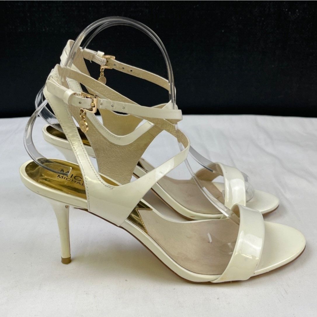 Michael Kors Michael Kors Women's White Shoes/Heels Sz 8M SKU 4431 Size US 8 / IT 38 - 5 Thumbnail