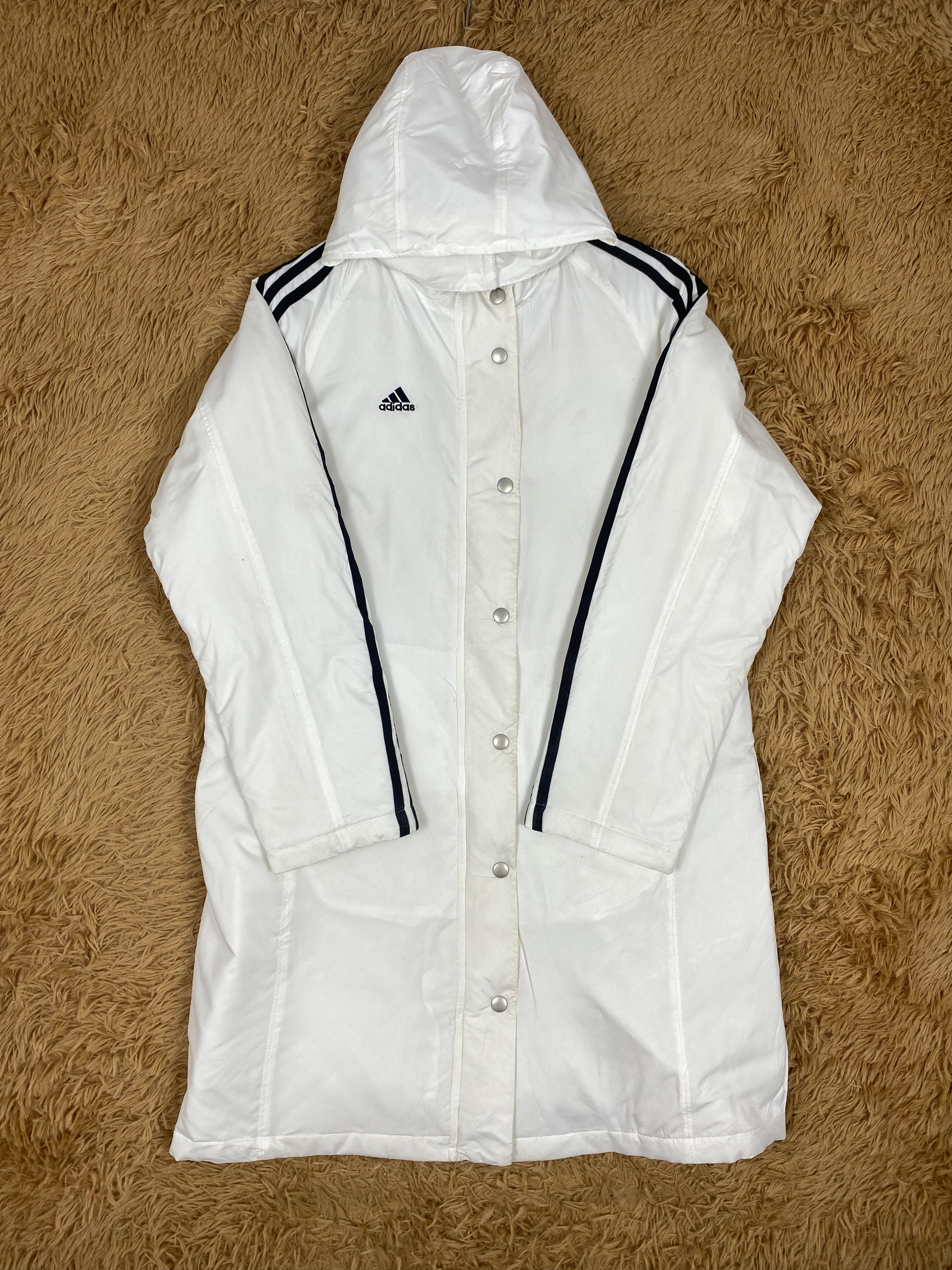 Adidas × Vintage Vintage Adidas Long Jacket Size US S / EU 44-46 / 1 - 4 Thumbnail