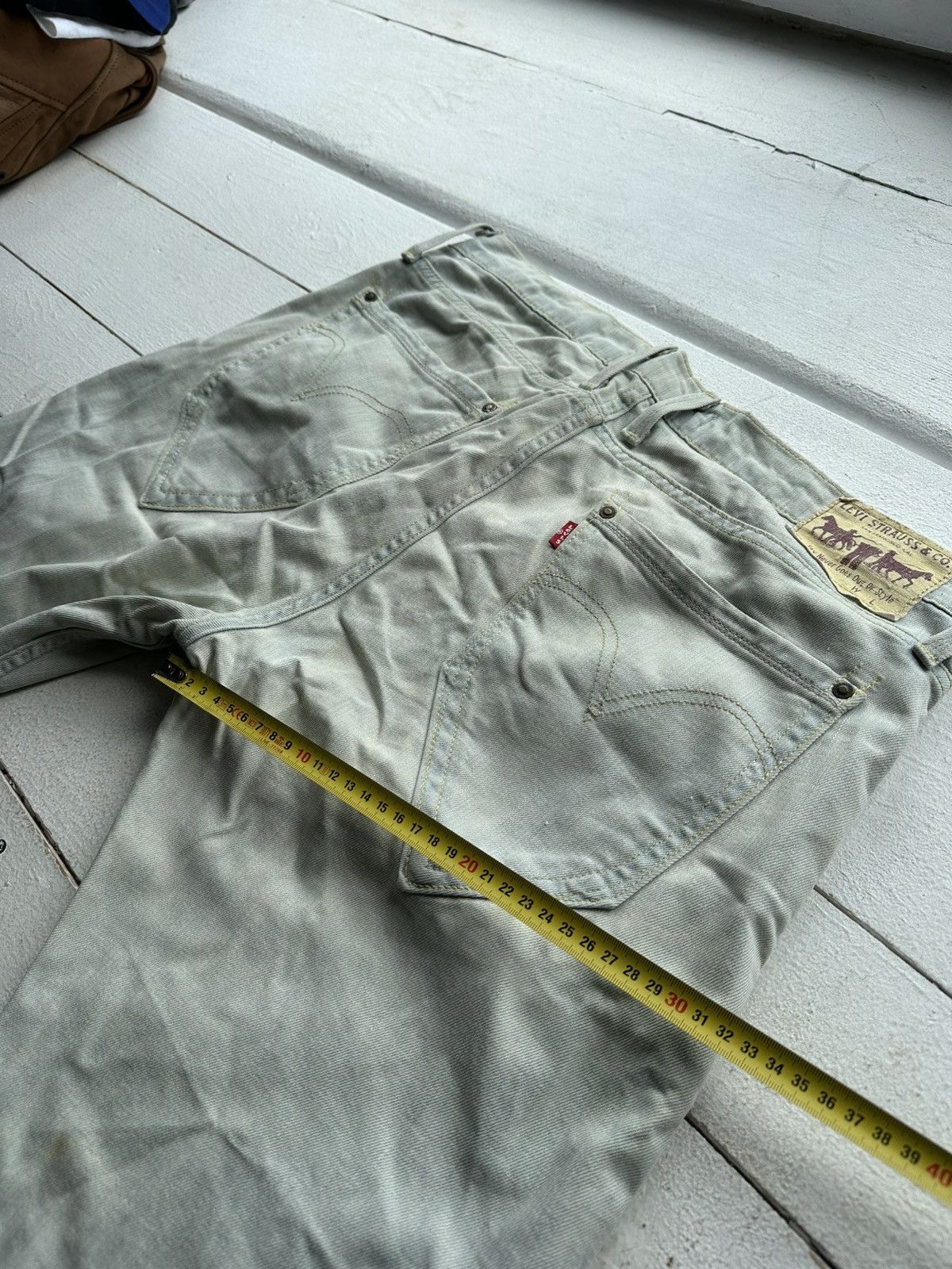 Levi's × Vintage 🚨Levis 504 Shorts Denim Rap Sk8 vintage distress Size US 34 / EU 50 - 12 Thumbnail