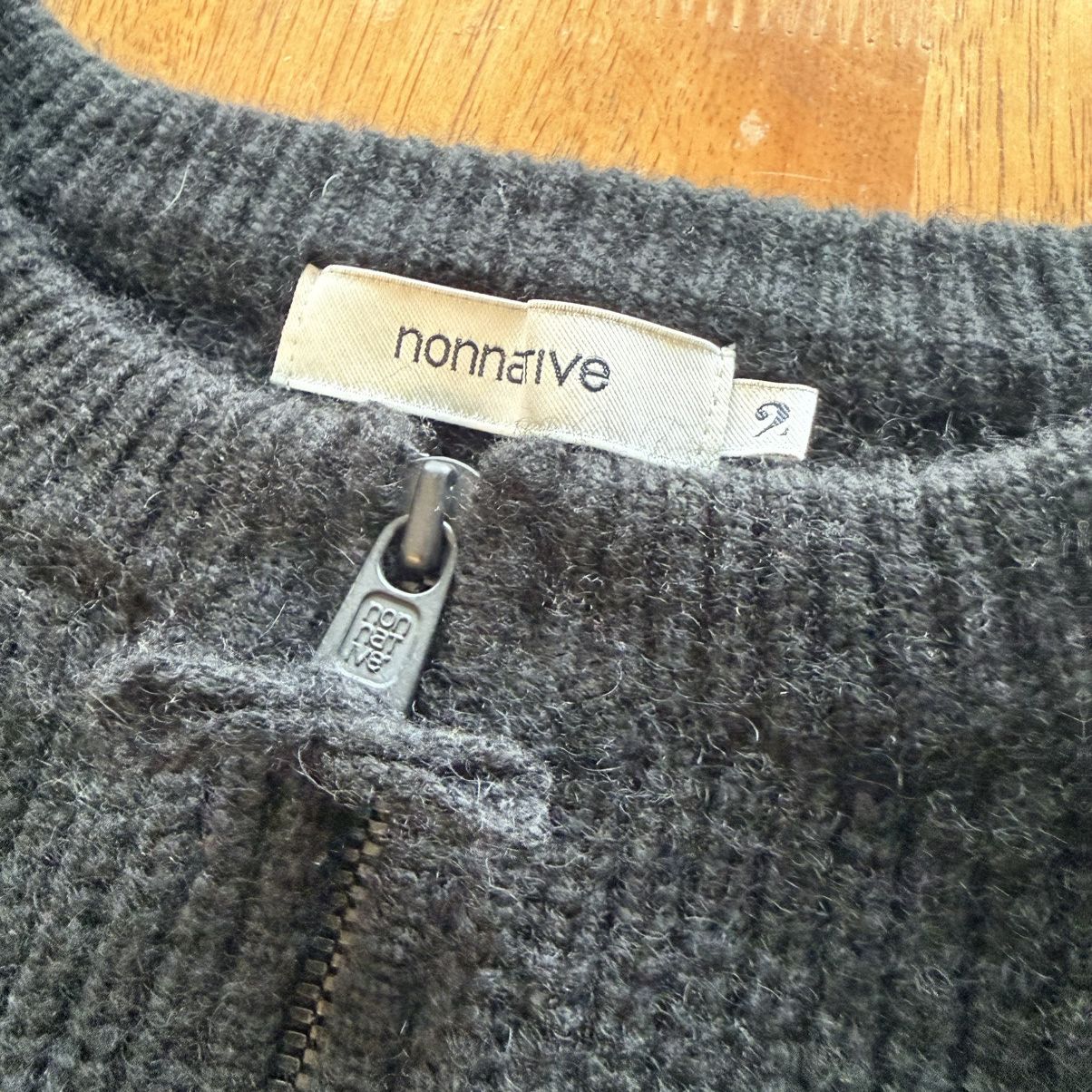 Nonnative Wool Zipped cardigan Size US M / EU 48-50 / 2 - 2 Thumbnail