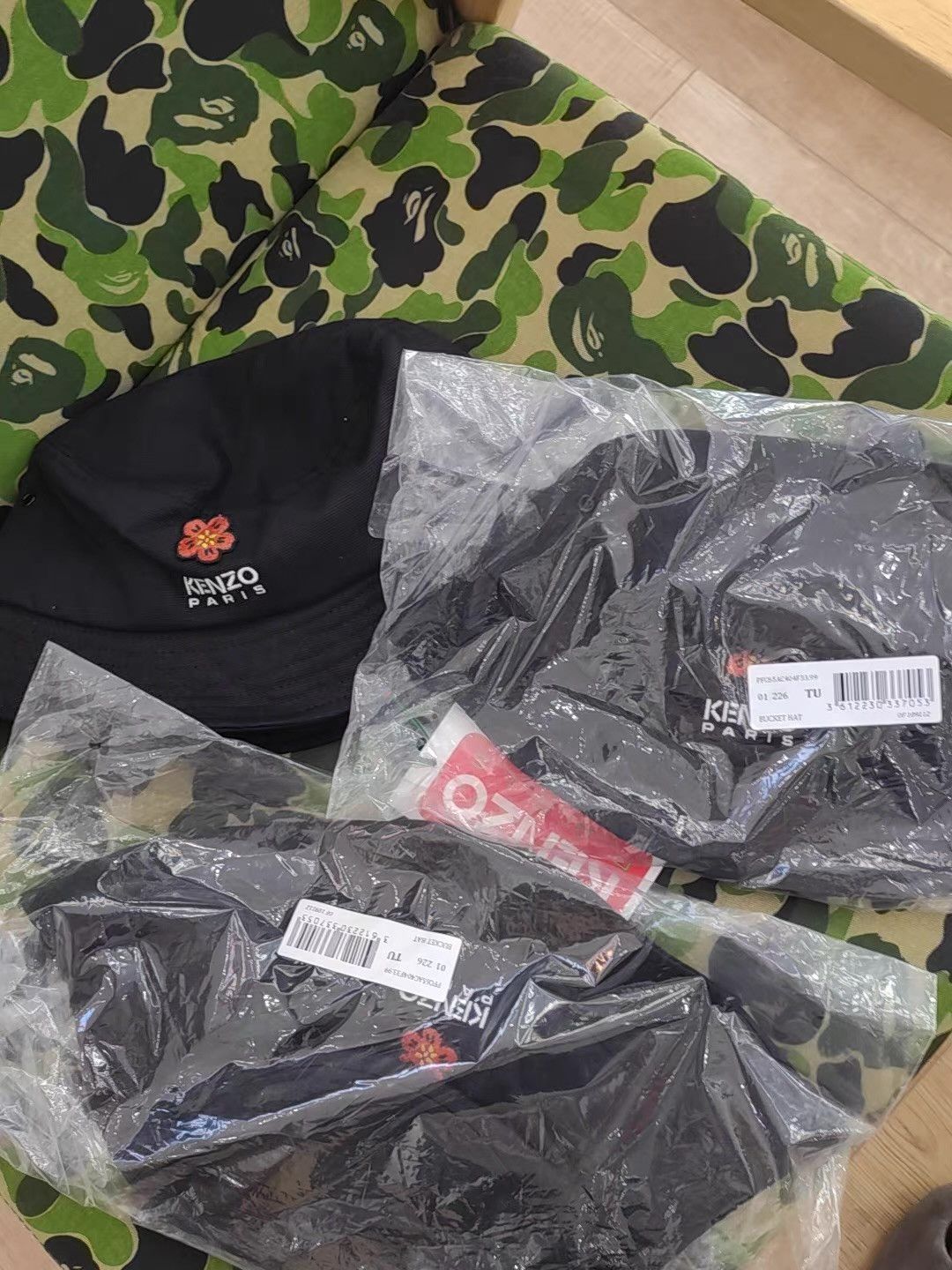 Kenzo KENZO NIGO Little Flower Bucket Hat。 Q15 Size ONE SIZE - 4 Thumbnail