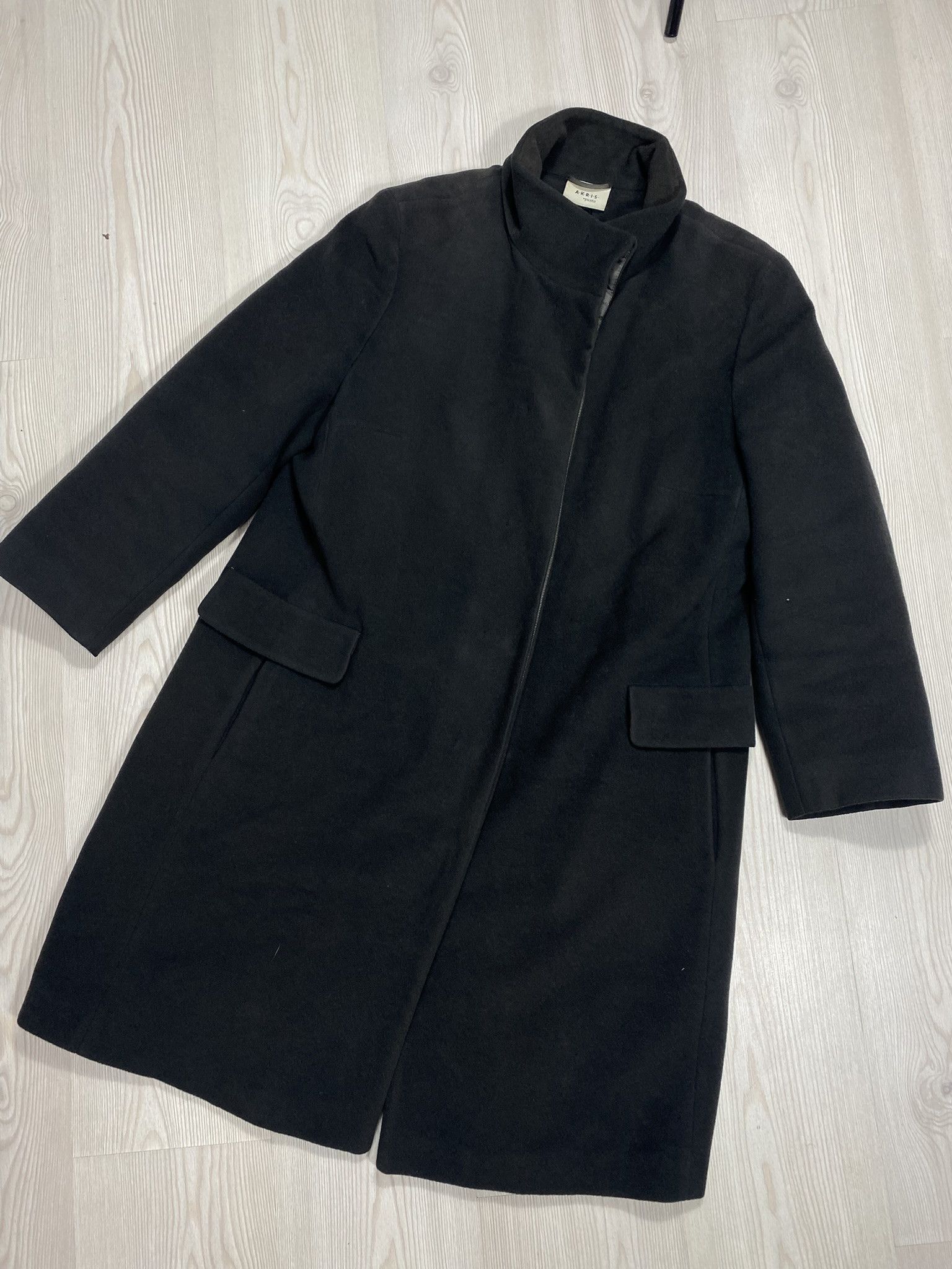 Akris Akris Punto Brown Women’s Wool Coat Jacket Size L / US 10 / IT 46 - 1 Thumbnail