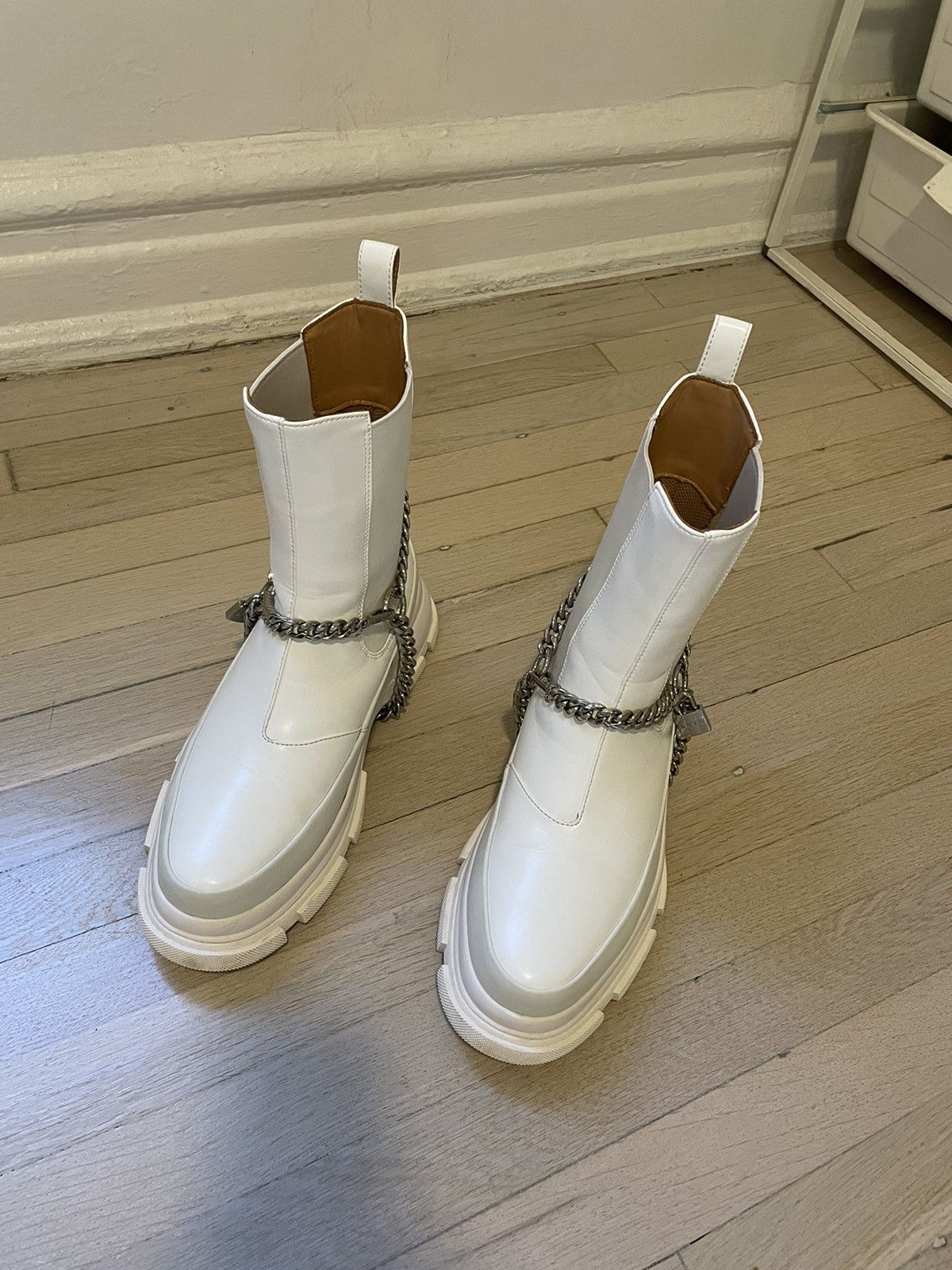 both　GAO Chelsea EU41 both Black Gao Chelsea Boots both