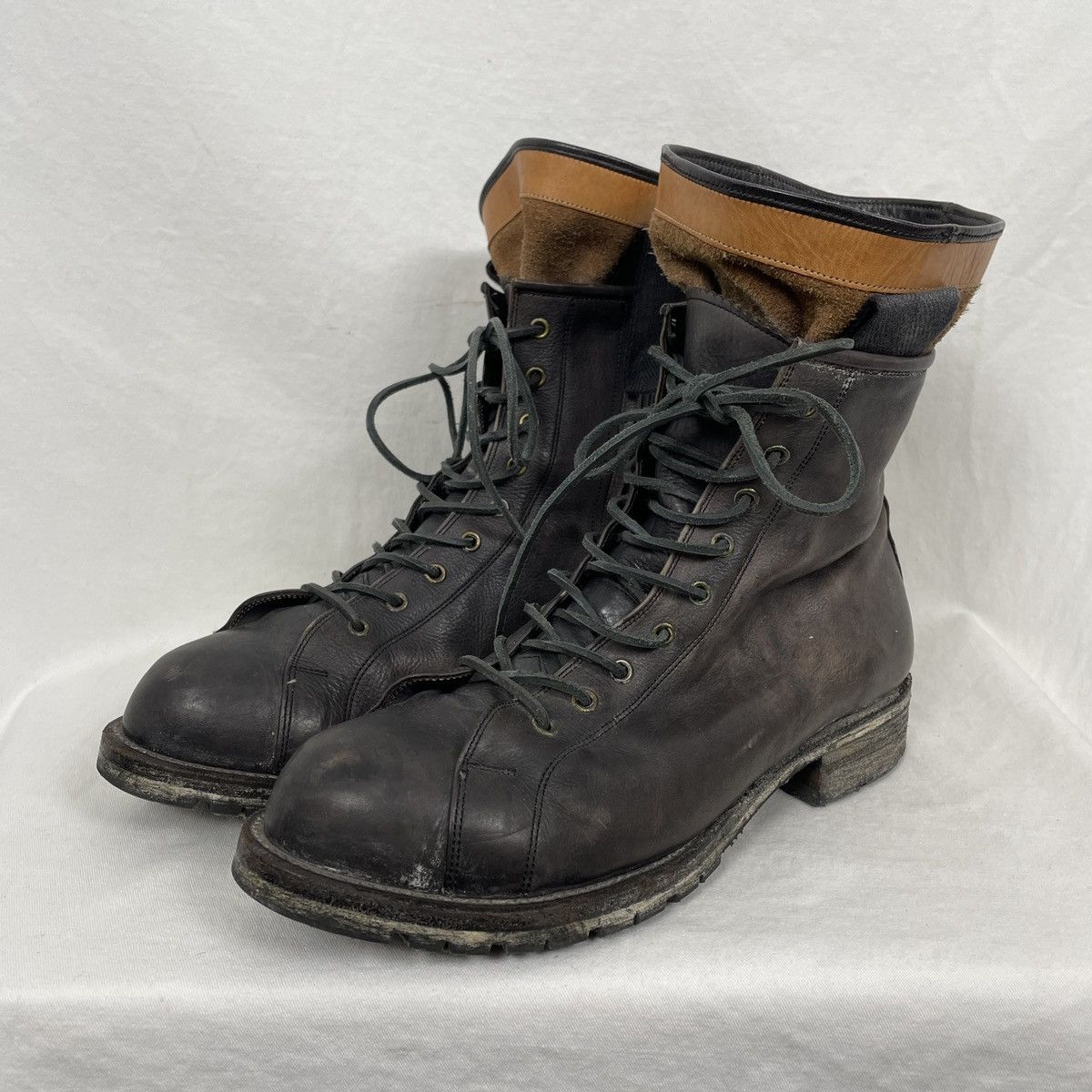 Maison MIHARA YASUHIRO MIHARA YASUHIRO LAYERED COMBAT BOOTS Size US 9 / EU 42 - 3 Thumbnail