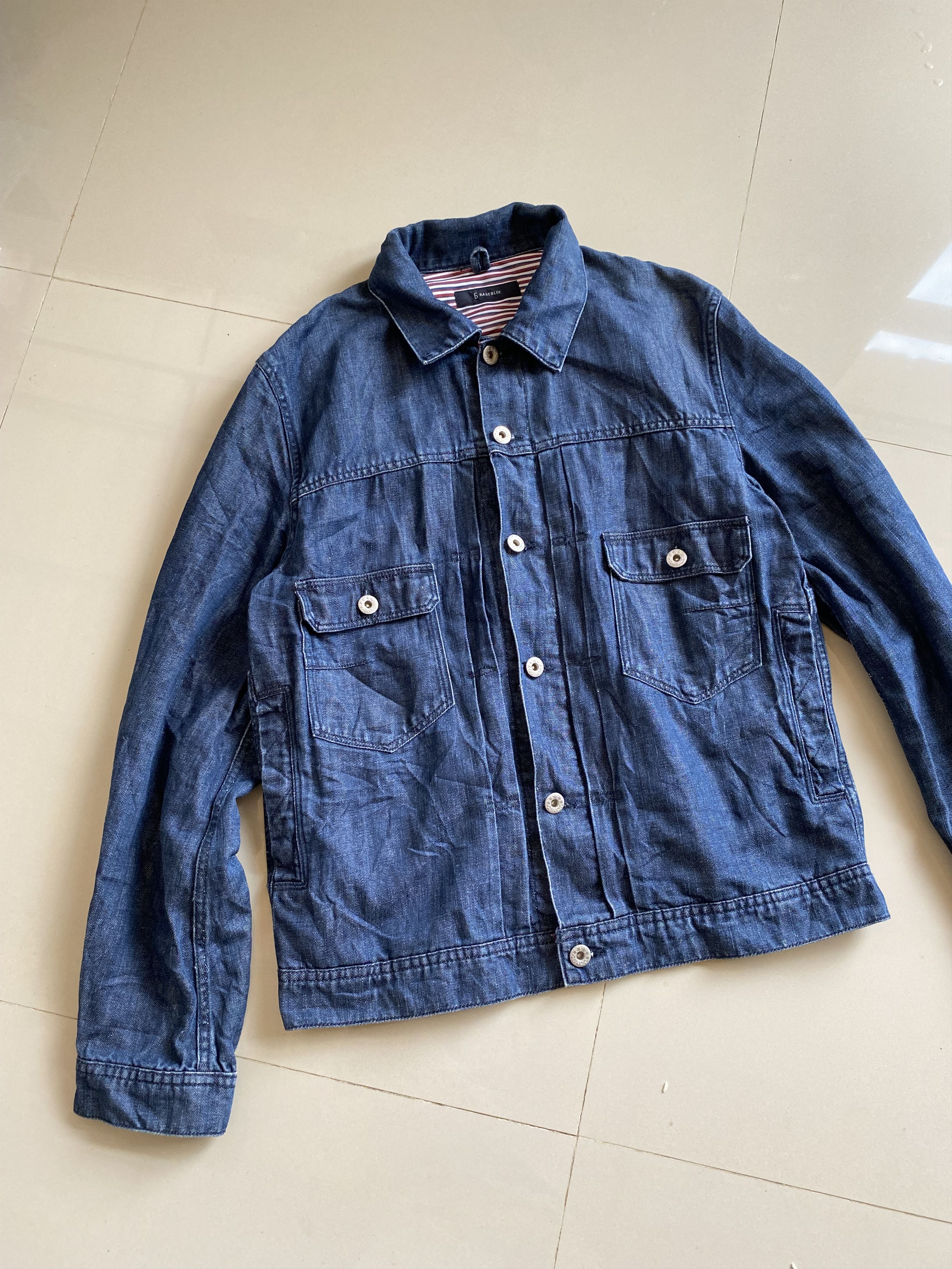 Japanese Brand Grageblue japan denim jacket Size US S / EU 44-46 / 1 - 2 Thumbnail
