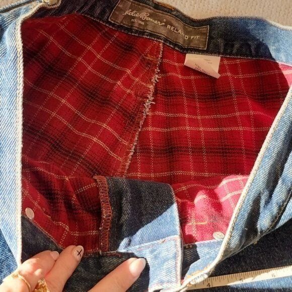 Eddie Bauer Eddie Bauer Relaxed Fit Flannel Lined Insulated Pocketed Hig Size US 34 / EU 50 - 7 Thumbnail